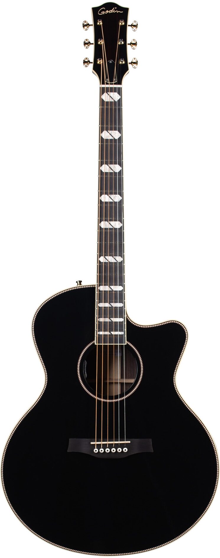 Godin Connaisseur MJ Electric Guitar with Rosewood Fingerboard (with Gig Bag) 2 Godin Connaisseur MJ Electric Guitar with Rosewood Fingerboard (with Gig Bag)