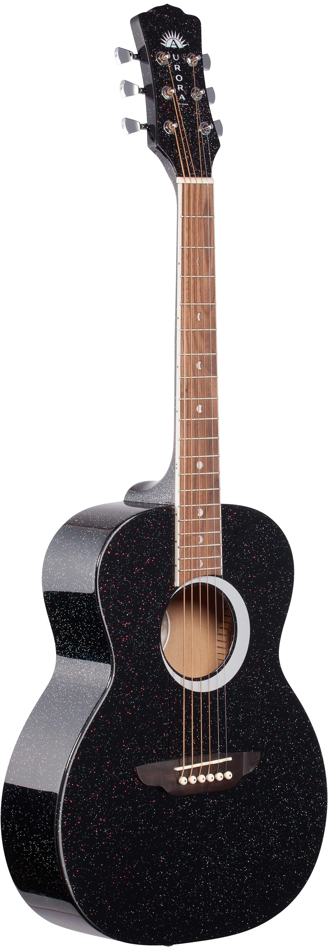 Luna Aurora Borealis 3/4-Size Acoustic Guitar 6 Luna Aurora Borealis 3/4-Size Acoustic Guitar