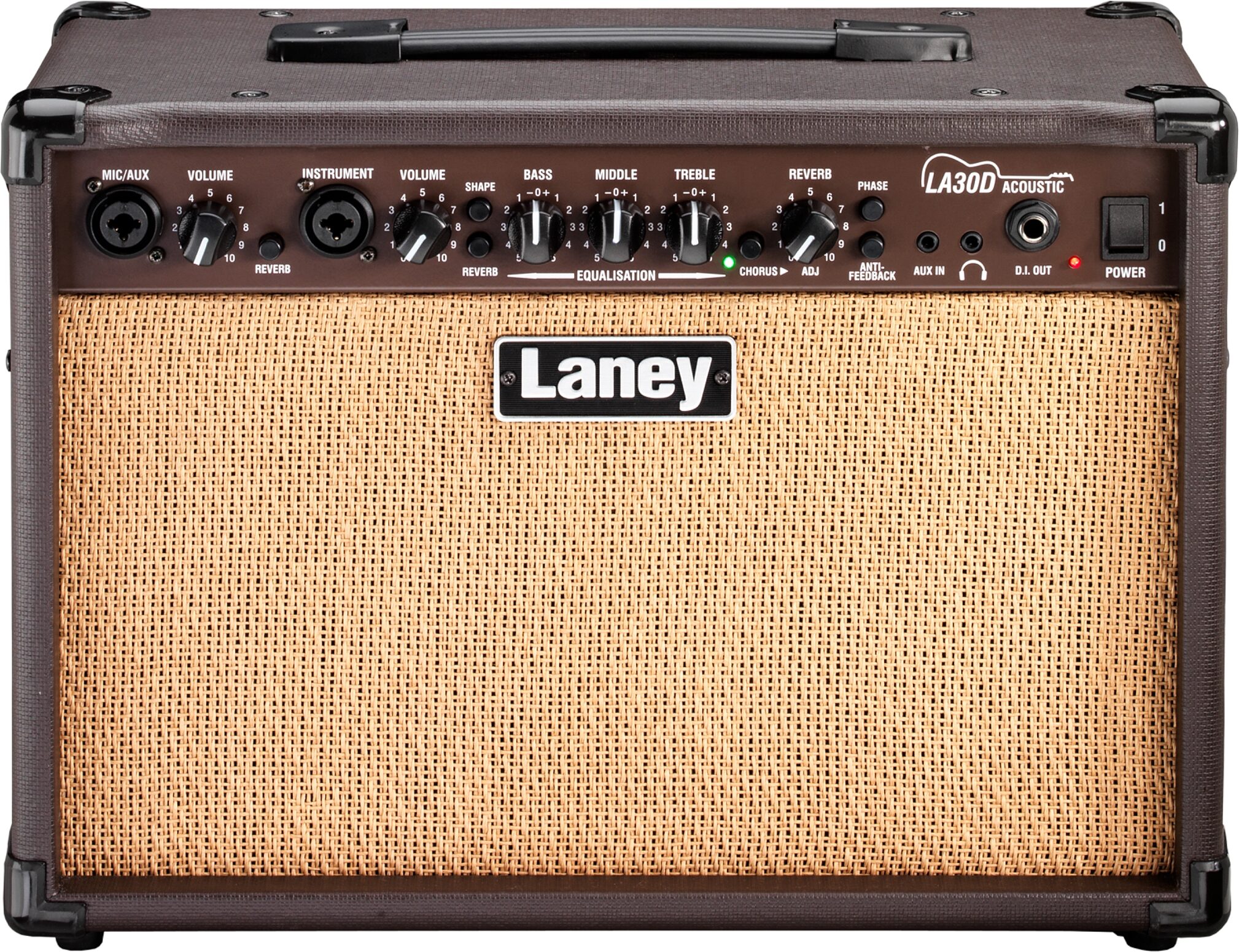 Laney LA30D Acoustic Combo Amplifier (30 Watts, 2x6.5") 2 Laney LA30D Acoustic Combo Amplifier (30 Watts, 2x6.5")