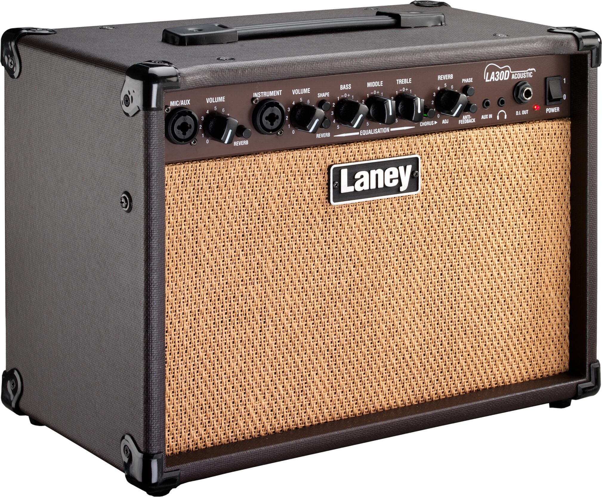 Laney LA30D Acoustic Combo Amplifier (30 Watts, 2x6.5") 3 Laney LA30D Acoustic Combo Amplifier (30 Watts, 2x6.5")