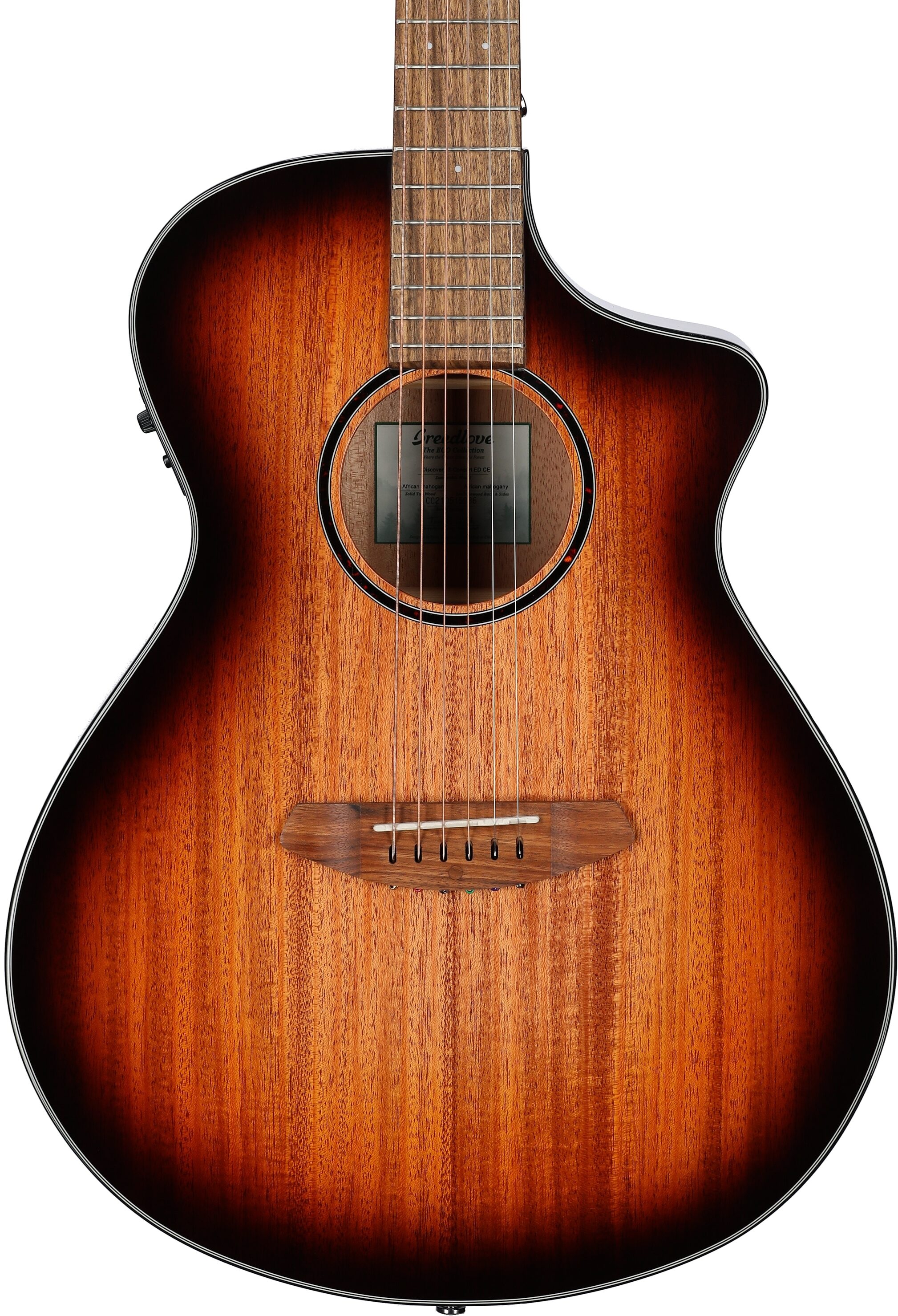 Breedlove ECO Discovery S Concert CE Mahogany Acoustic-Electric Guitar 5 Breedlove ECO Discovery S Concert CE Mahogany Acoustic-Electric Guitar