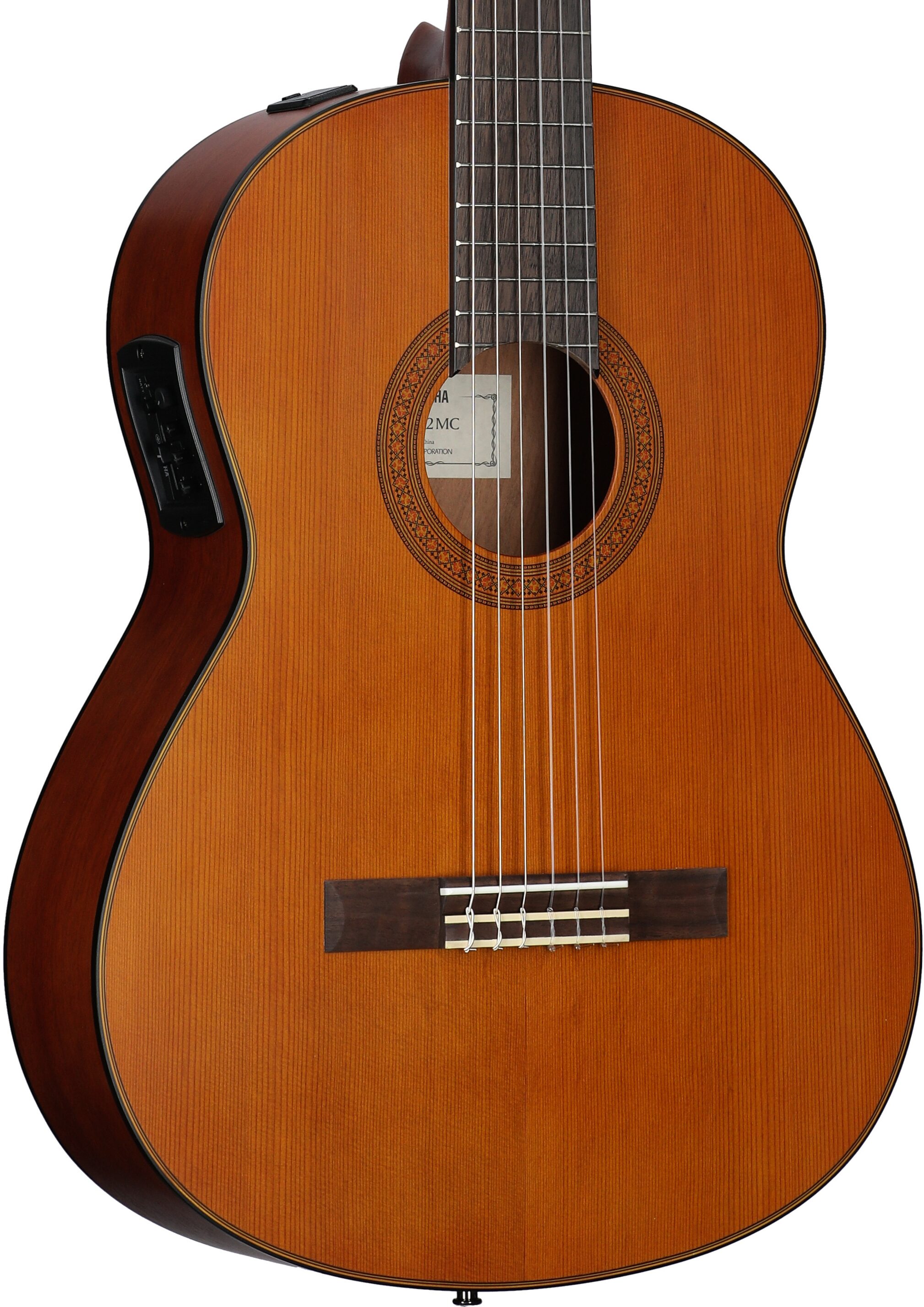 Yamaha CGX122MC Cedar Top Classical Acoustic-Electric Guitar
