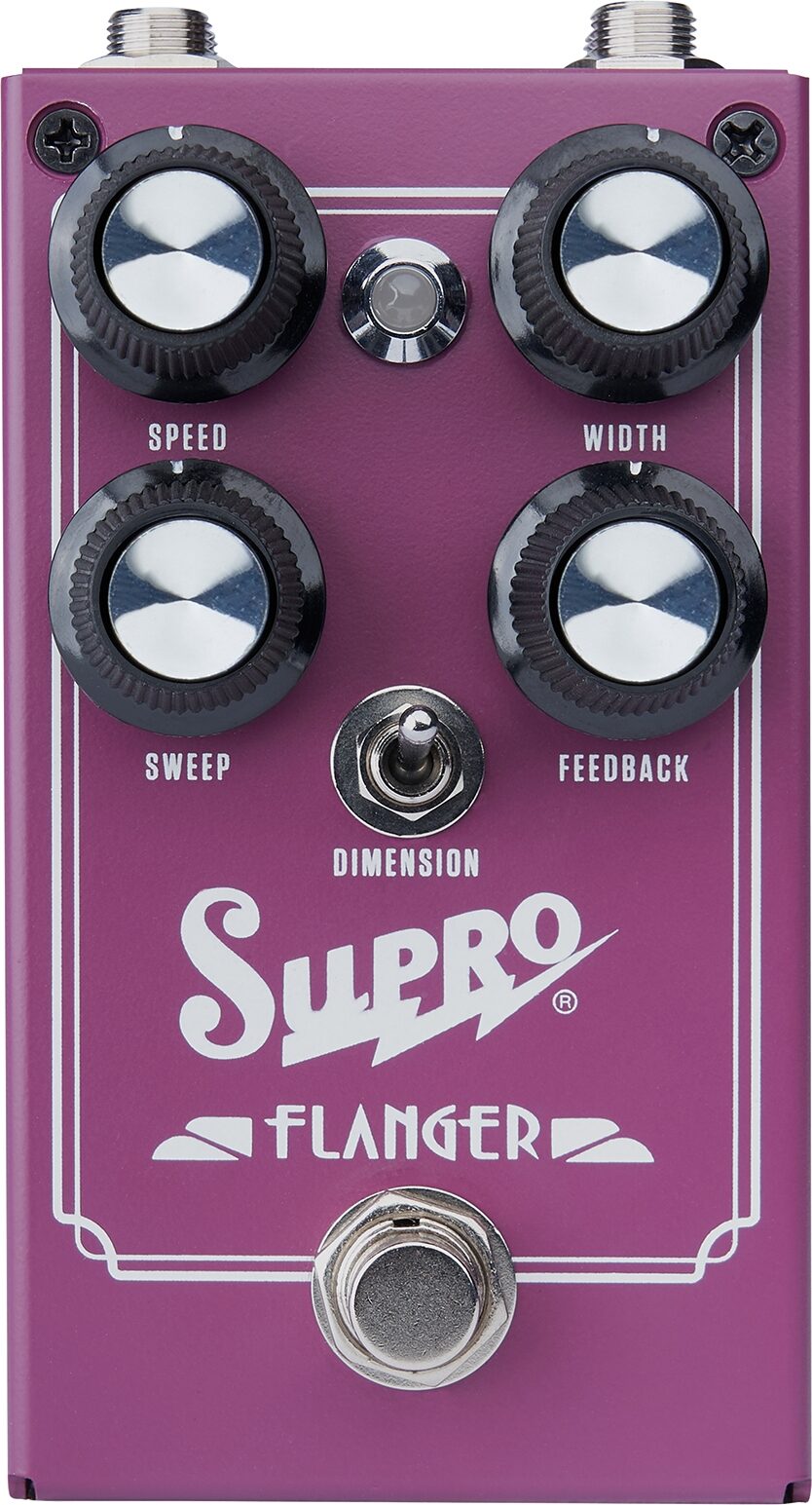 Supro Analog Flanger Pedal 8 Supro Analog Flanger Pedal