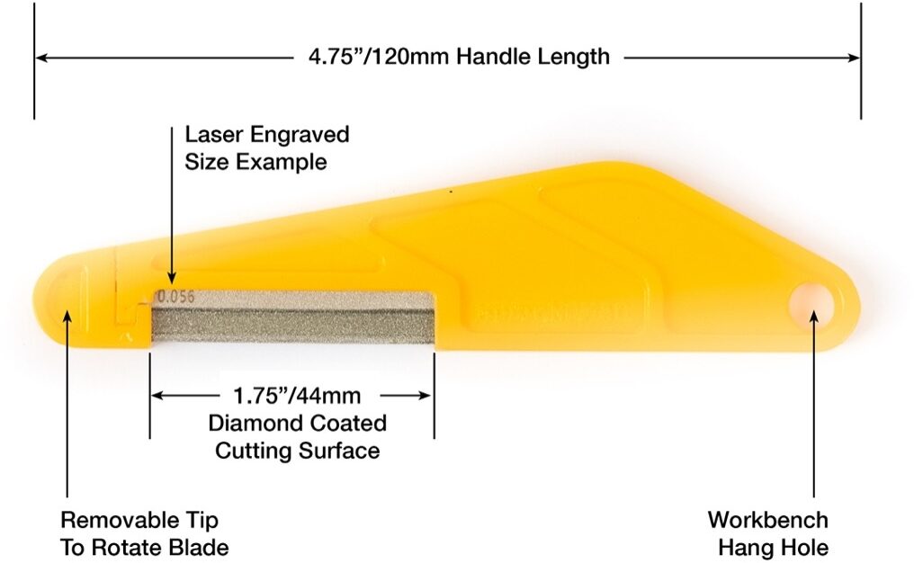 Music Nomad MN673 5-Piece Bass Guitar Nut Files 2 Music Nomad MN673 5-Piece Bass Guitar Nut Files
