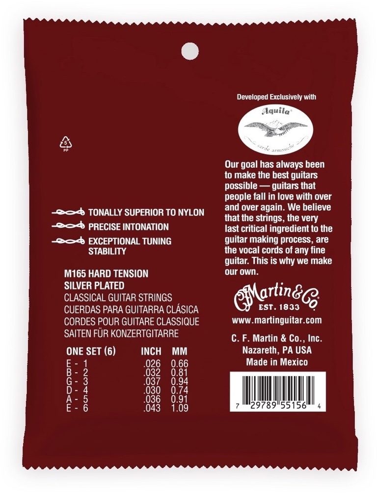 Martin Magnifico Premium Classical Guitar Strings 2 Martin Magnifico Premium Classical Guitar Strings