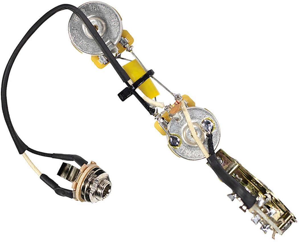 Mojotone Pre-Wired Tele 4-Way Mod Wiring Harness 1 Mojotone Pre-Wired Tele 4-Way Mod Wiring Harness