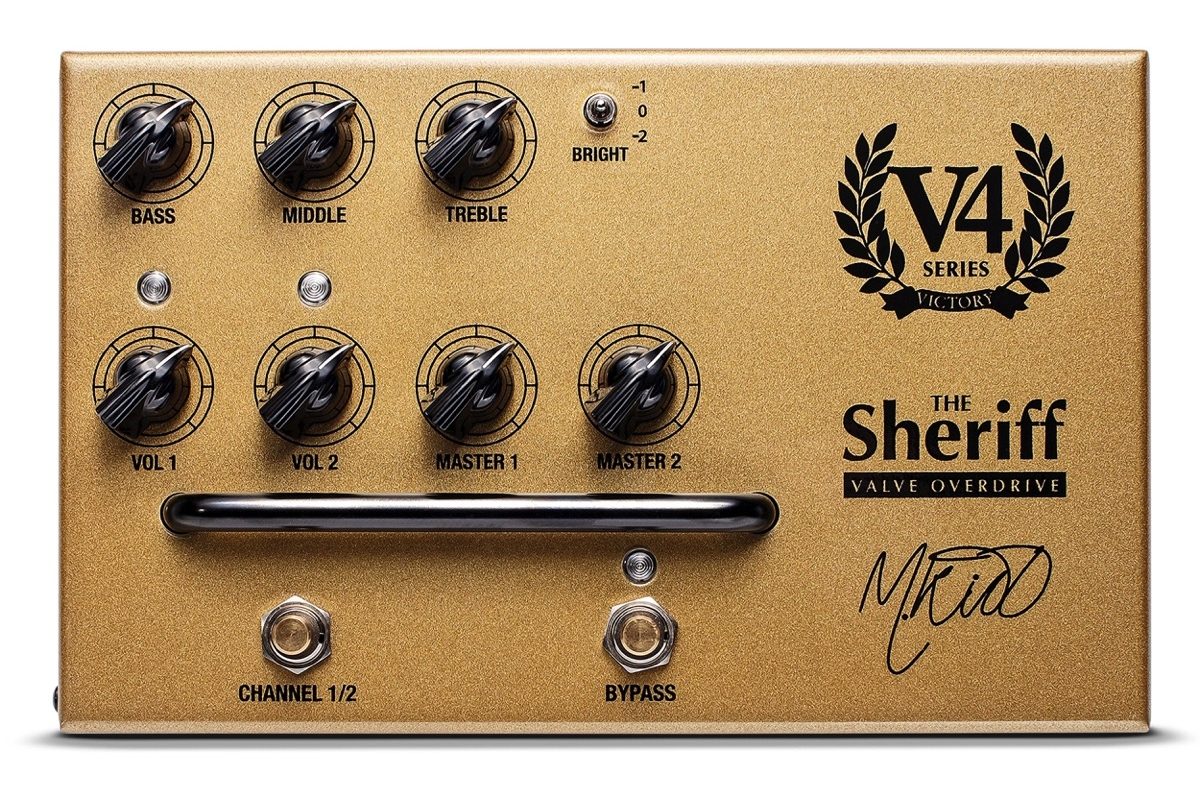 Victory V4 The Sheriff Preamp Pedal 1 Victory V4 The Sheriff Preamp Pedal