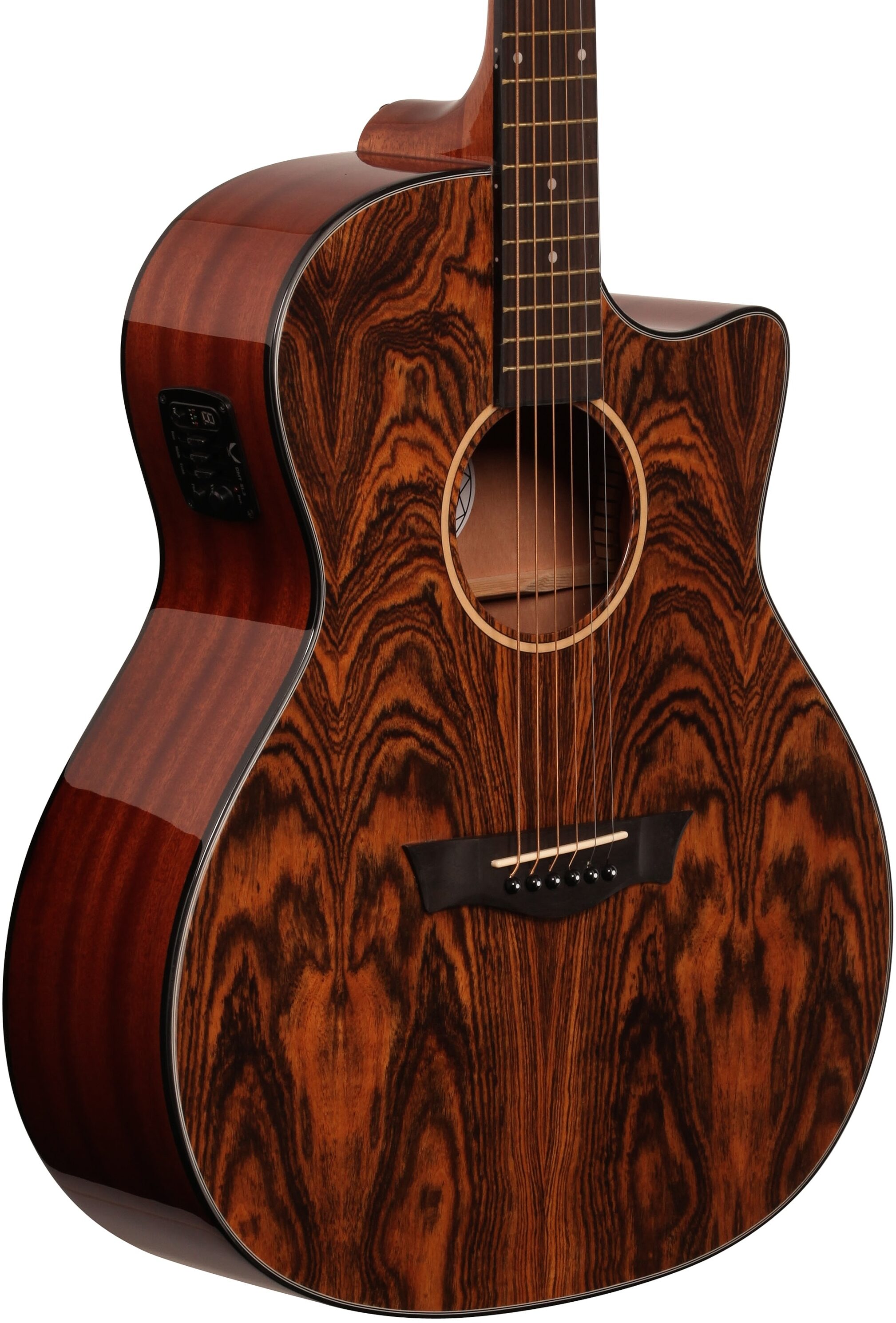 Dean AXS Exotic Caidie Cutaway Acoustic-Electric Guitar 1 Dean AXS Exotic Caidie Cutaway Acoustic-Electric Guitar