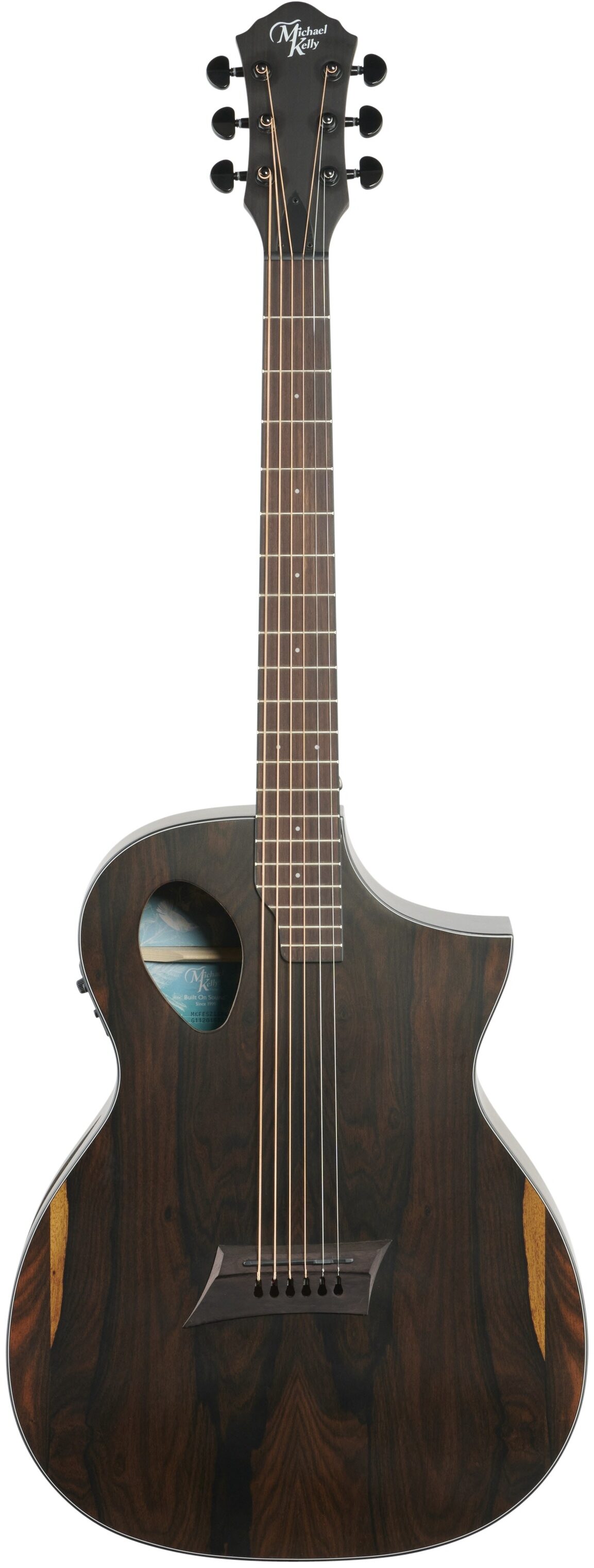 Michael Kelly Forte Exotic Ziricote Acoustic-Electric Guitar 2 Michael Kelly Forte Exotic Ziricote Acoustic-Electric Guitar