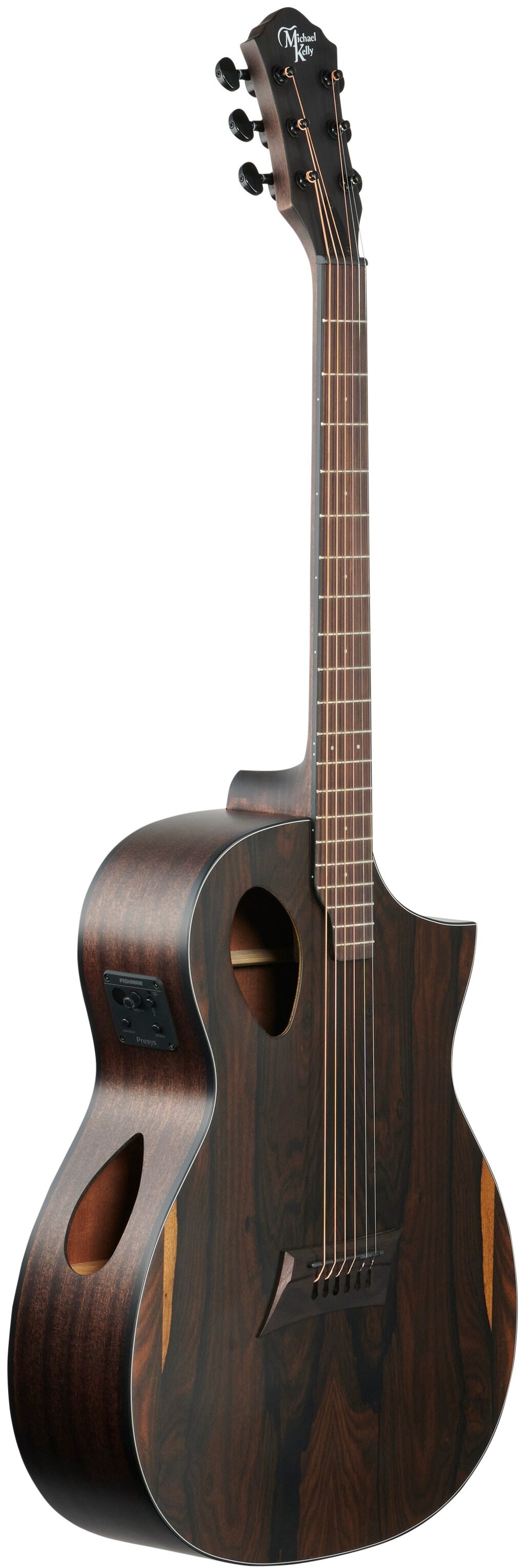 Michael Kelly Forte Exotic Ziricote Acoustic-Electric Guitar 6 Michael Kelly Forte Exotic Ziricote Acoustic-Electric Guitar