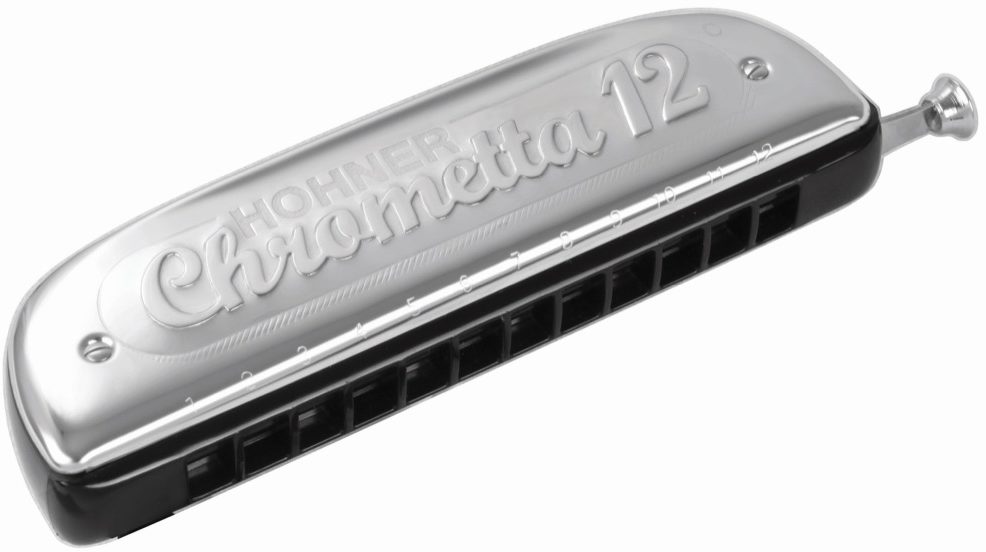 Hohner 255-C Chrometta 12 Chromatic Harmonica 1 Hohner 255-C Chrometta 12 Chromatic Harmonica