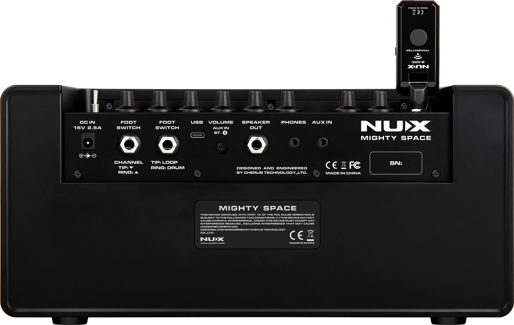 NUX Mighty Space Wireless Amplifier for Guitar and Bass 2 NUX Mighty Space Wireless Amplifier for Guitar and Bass