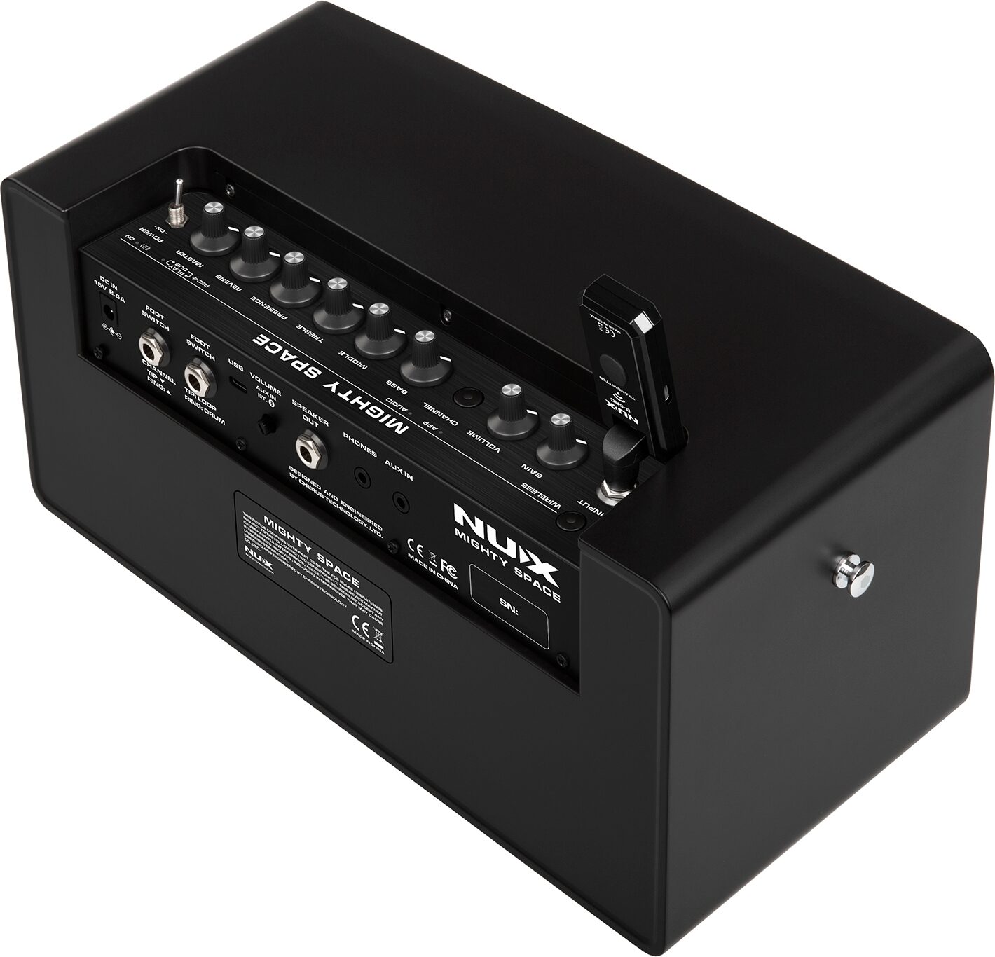 NUX Mighty Space Wireless Amplifier for Guitar and Bass 6 NUX Mighty Space Wireless Amplifier for Guitar and Bass