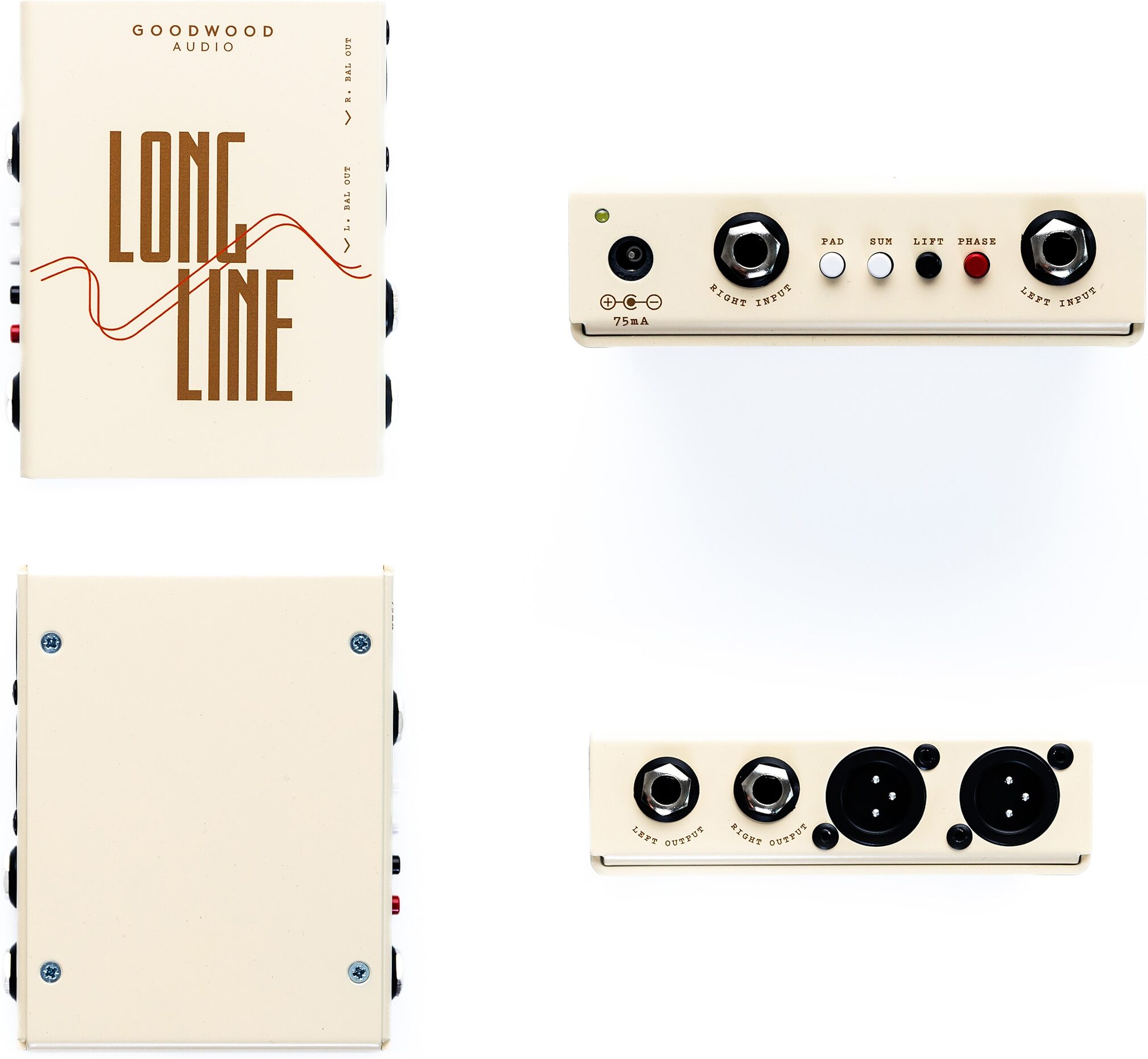 Goodwood Audio LongLine Active Stereo DI Box and Line Isolator 2 Goodwood Audio LongLine Active Stereo DI Box and Line Isolator