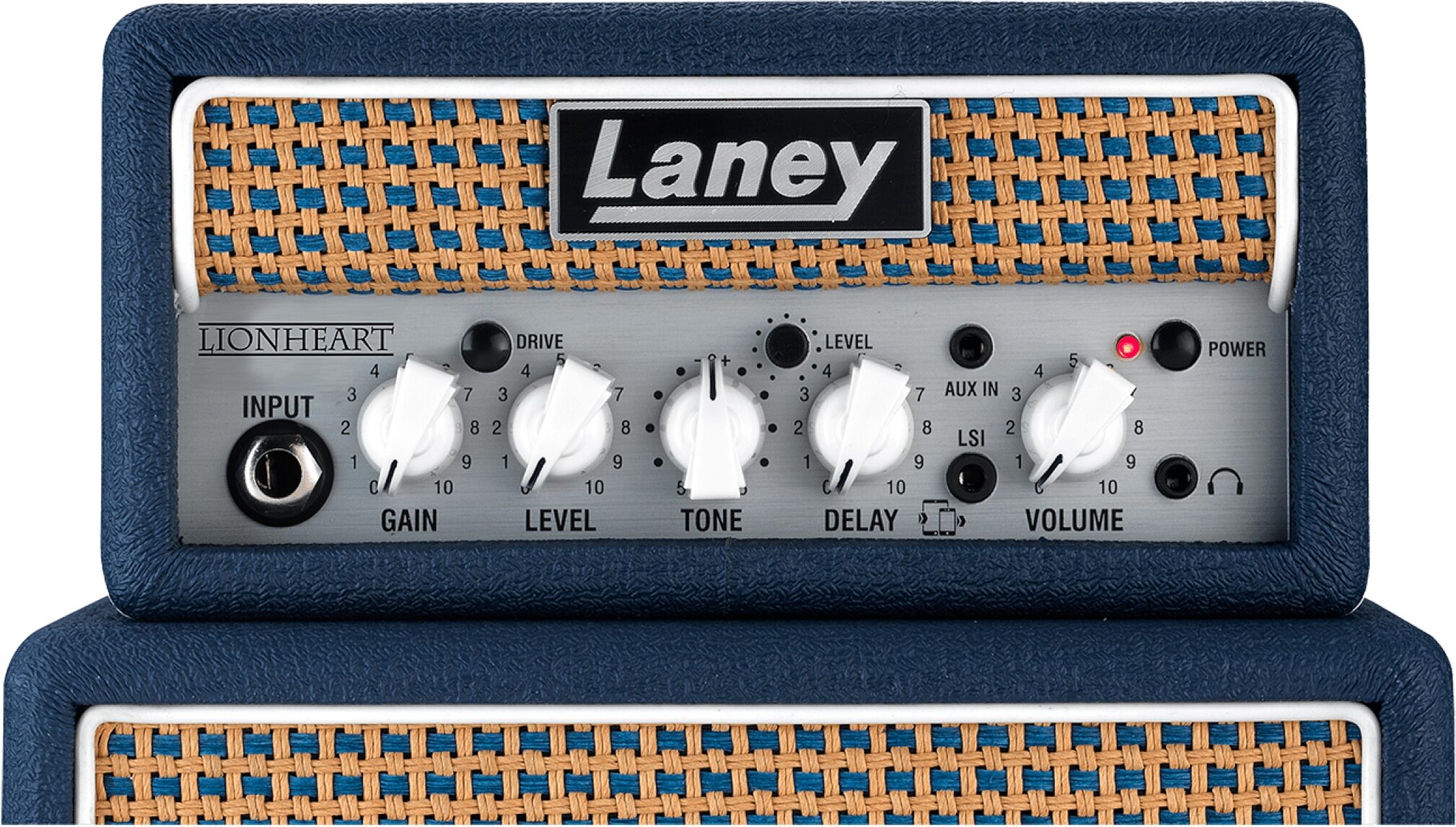 Laney Ministack-Lion Lionheart 4x3" Battery-Powered Guitar Amplifier 4 Laney Ministack-Lion Lionheart 4x3" Battery-Powered Guitar Amplifier