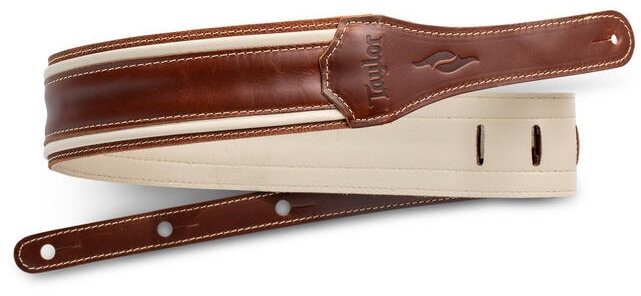 Taylor Element 2.5" Leather Guitar Strap 1 Taylor Element 2.5" Leather Guitar Strap