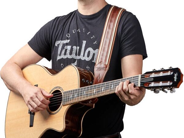 Taylor Element 2.5" Leather Guitar Strap 3 Taylor Element 2.5" Leather Guitar Strap