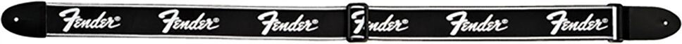 Fender Running Logo Guitar Strap 3 Fender Running Logo Guitar Strap