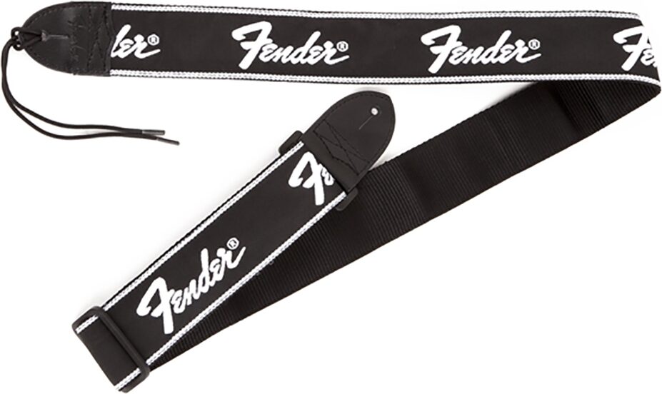 Fender Running Logo Guitar Strap 4 Fender Running Logo Guitar Strap