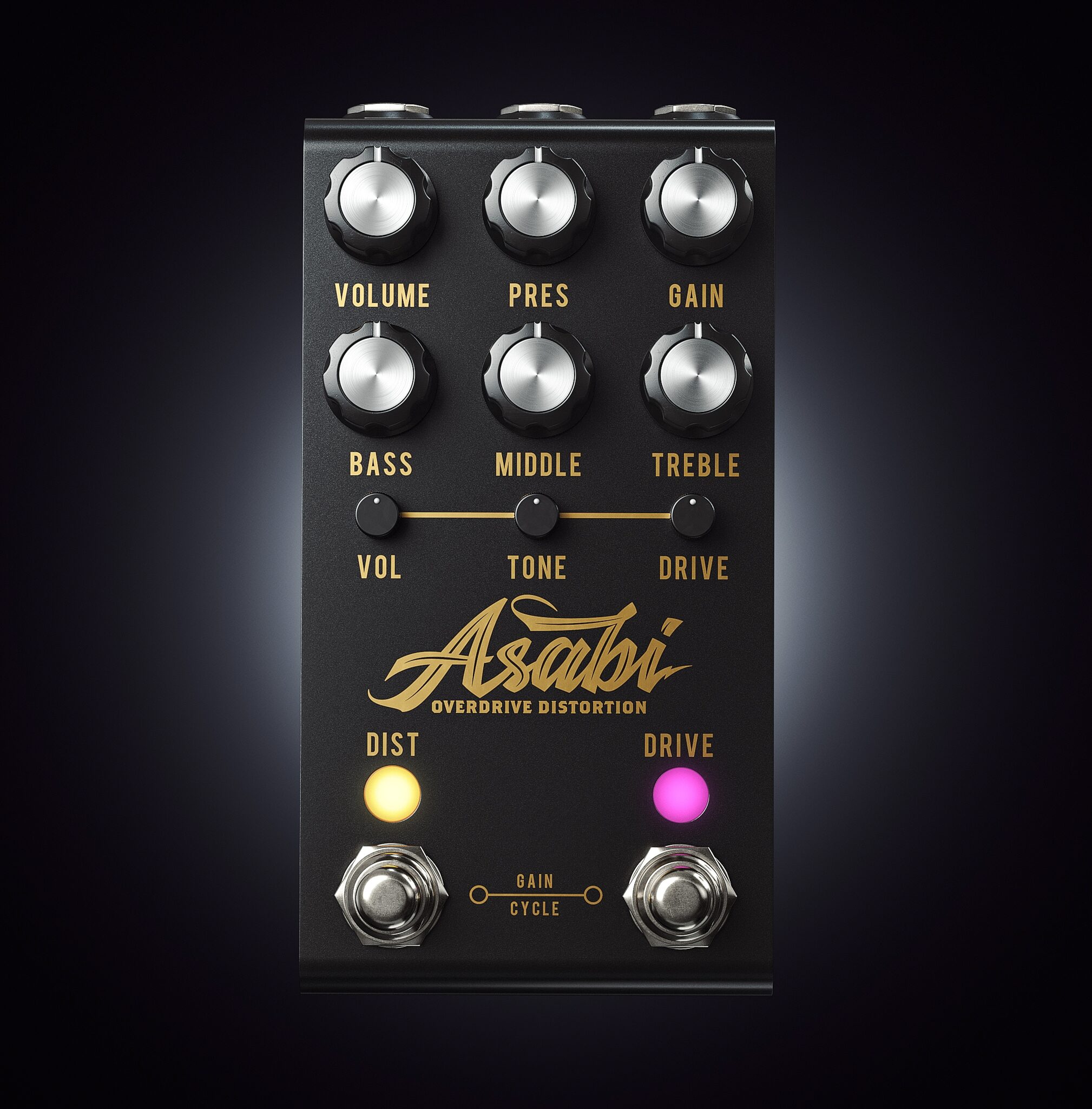 Jackson Audio Mateus Asato Signature Asabi Overdrive Distortion Pedal 1 Jackson Audio Mateus Asato Signature Asabi Overdrive Distortion Pedal