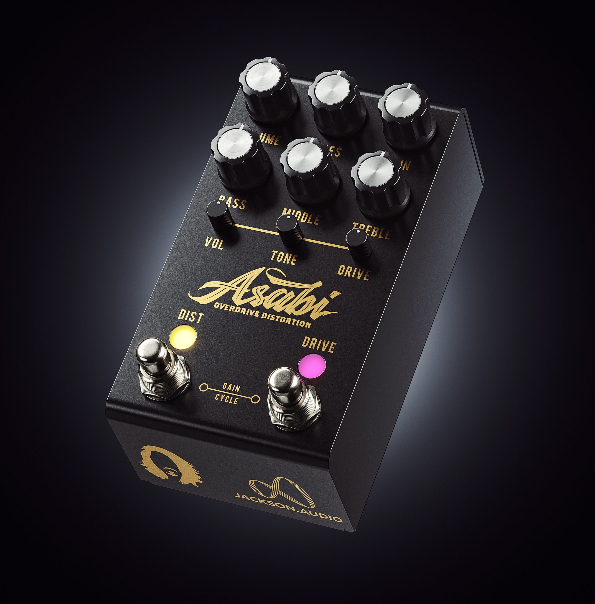 Jackson Audio Mateus Asato Signature Asabi Overdrive Distortion Pedal 7 Jackson Audio Mateus Asato Signature Asabi Overdrive Distortion Pedal