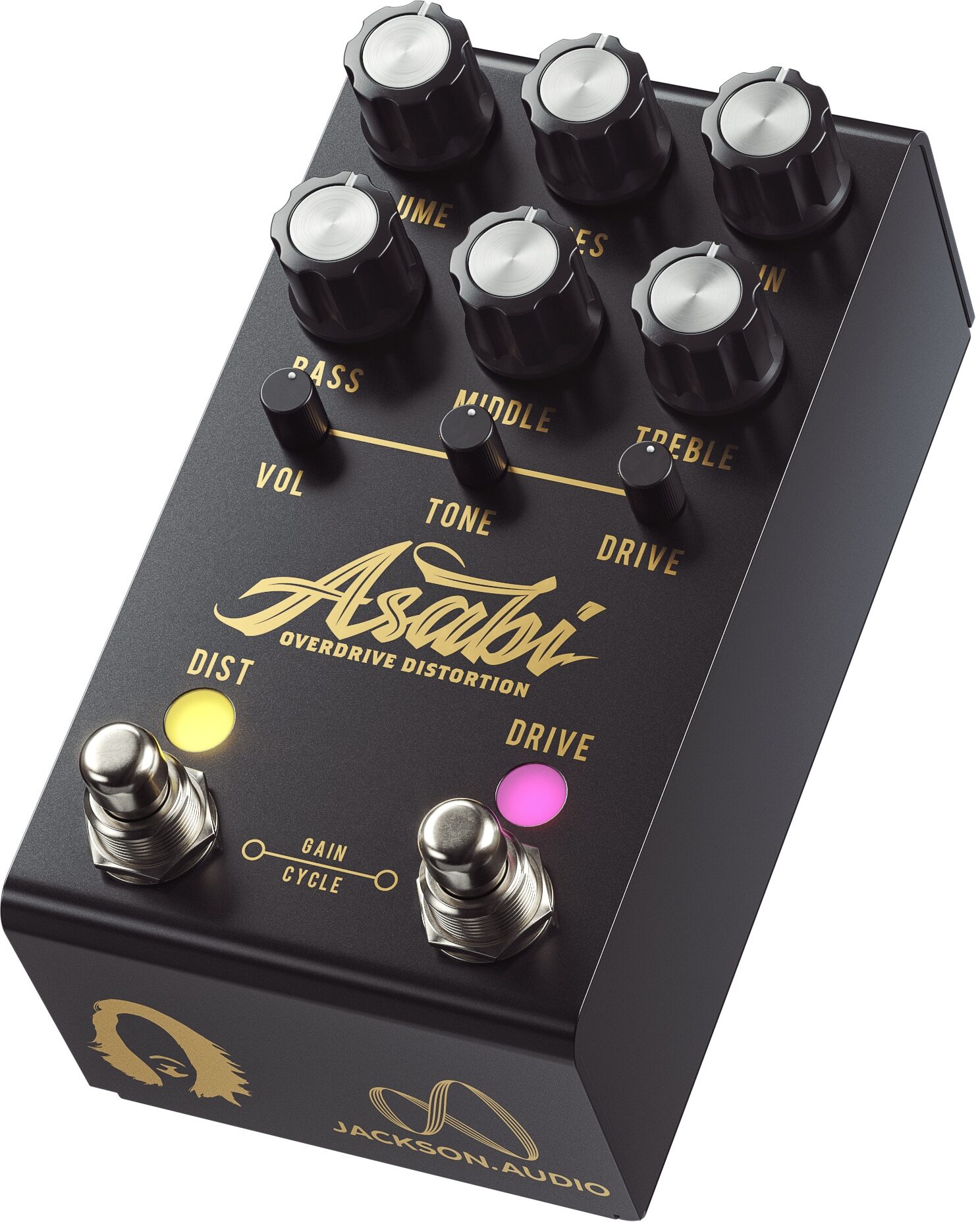 Jackson Audio Mateus Asato Signature Asabi Overdrive Distortion Pedal 8 Jackson Audio Mateus Asato Signature Asabi Overdrive Distortion Pedal