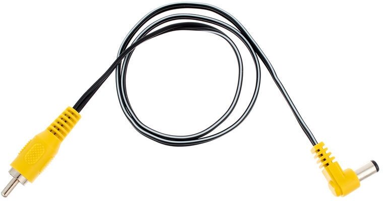 Cioks TP3 50cm DC Power RCA to 2.1mm L Center Negative 1 Cioks TP3 50cm DC Power RCA to 2.1mm L Center Negative