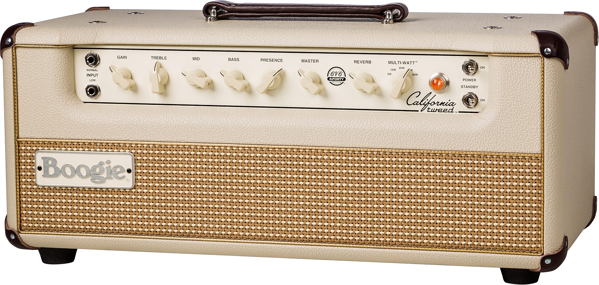 Mesa/Boogie California Tweed 6V6 4:40 Guitar Amplifier Head (2/40 Watts) 3 Mesa/Boogie California Tweed 6V6 4:40 Guitar Amplifier Head (2/40 Watts)