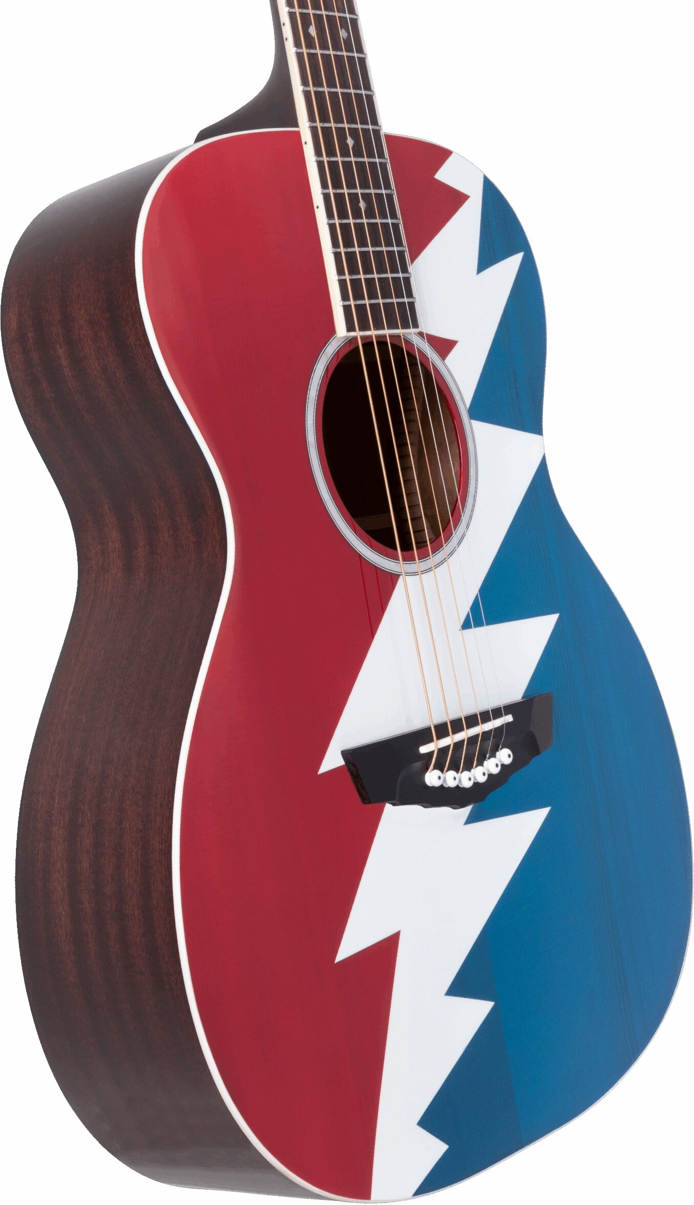 D'Angelico Grateful Dead Tammany OM Acoustic Guitar 5 D'Angelico Grateful Dead Tammany OM Acoustic Guitar