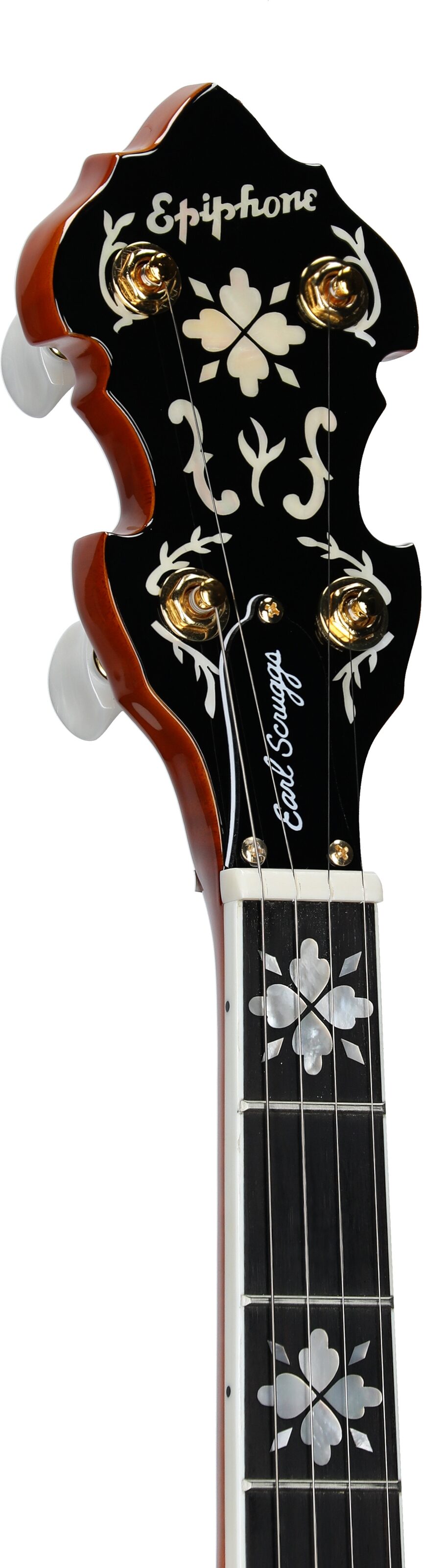 Epiphone Earl Scruggs Golden Deluxe Banjo (with Case) 4 Epiphone Earl Scruggs Golden Deluxe Banjo (with Case)