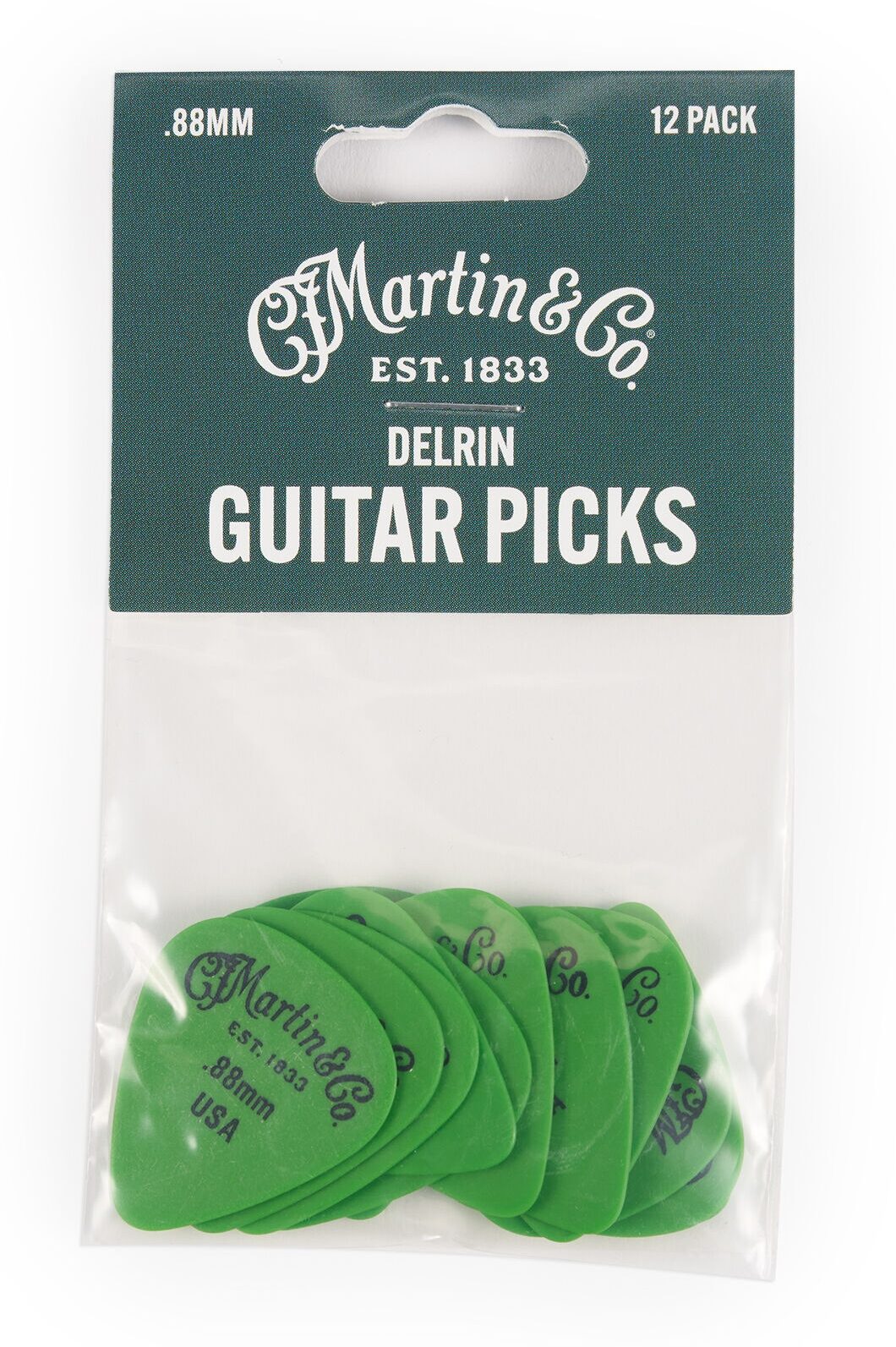 Martin Delrin Guitar Picks 2 Martin Delrin Guitar Picks