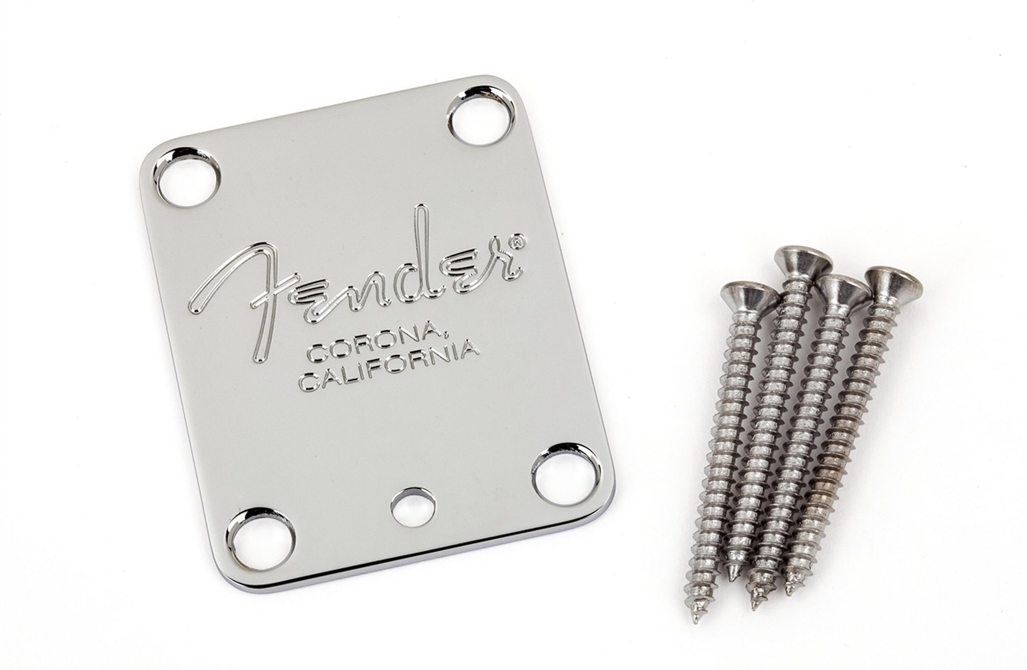 Fender 4-Bolt Neck Plate Corona Stamp 1 Fender 4-Bolt Neck Plate Corona Stamp
