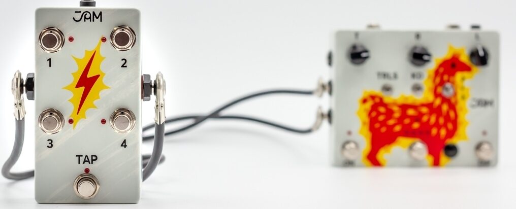 JAM Pedals CTRL Box Remote Control for Delay Llama 4 JAM Pedals CTRL Box Remote Control for Delay Llama