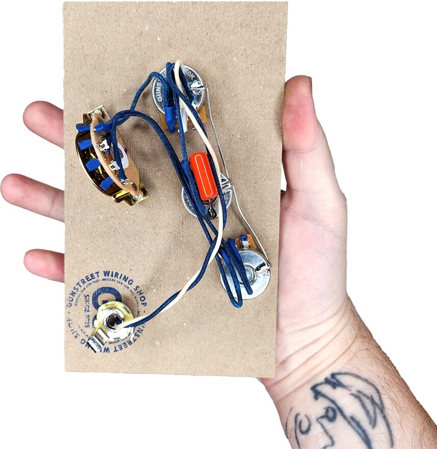 Gunstreet 5-Way Blender Stratocaster Wiring Harness 1 Gunstreet 5-Way Blender Stratocaster Wiring Harness