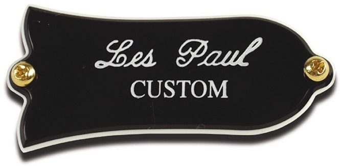 Gibson Les Paul Custom Truss Rod Cover 1 Gibson Les Paul Custom Truss Rod Cover