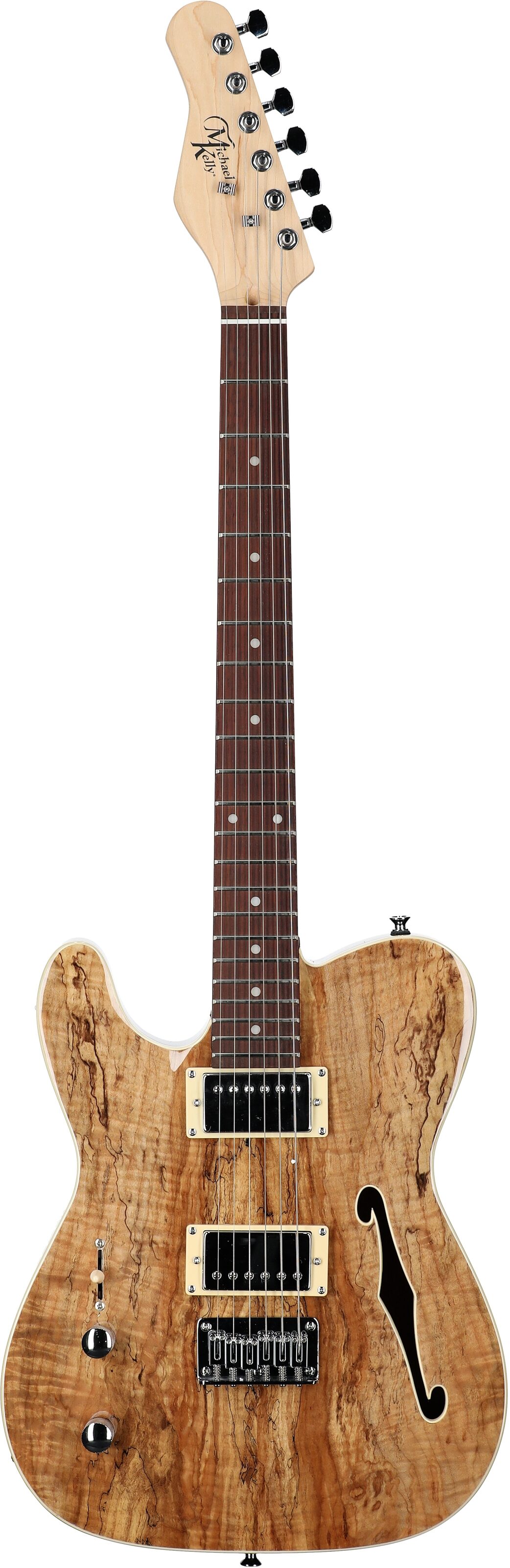 Michael Kelly 58 Thinline Electric Guitar, Left-Handed 2 Michael Kelly 58 Thinline Electric Guitar, Left-Handed