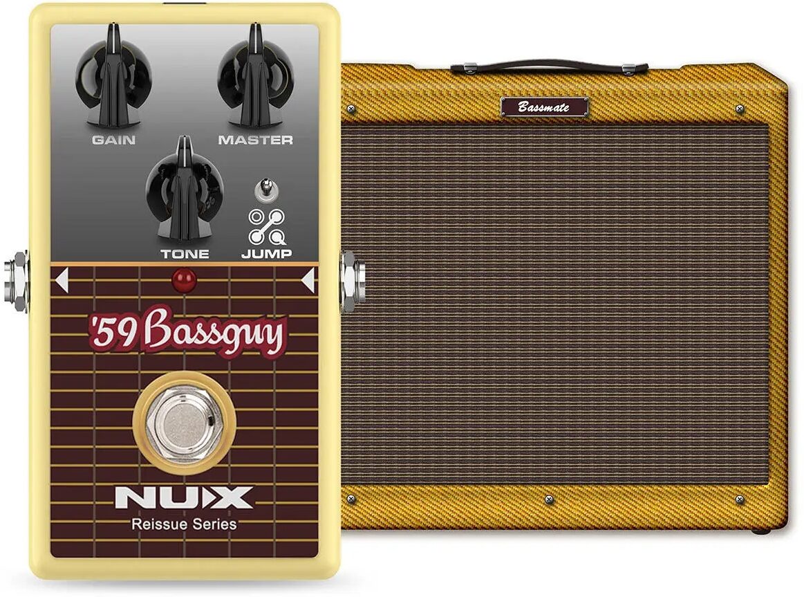 NUX 59 Bassguy Bassman Reissue Pedal 6 NUX 59 Bassguy Bassman Reissue Pedal