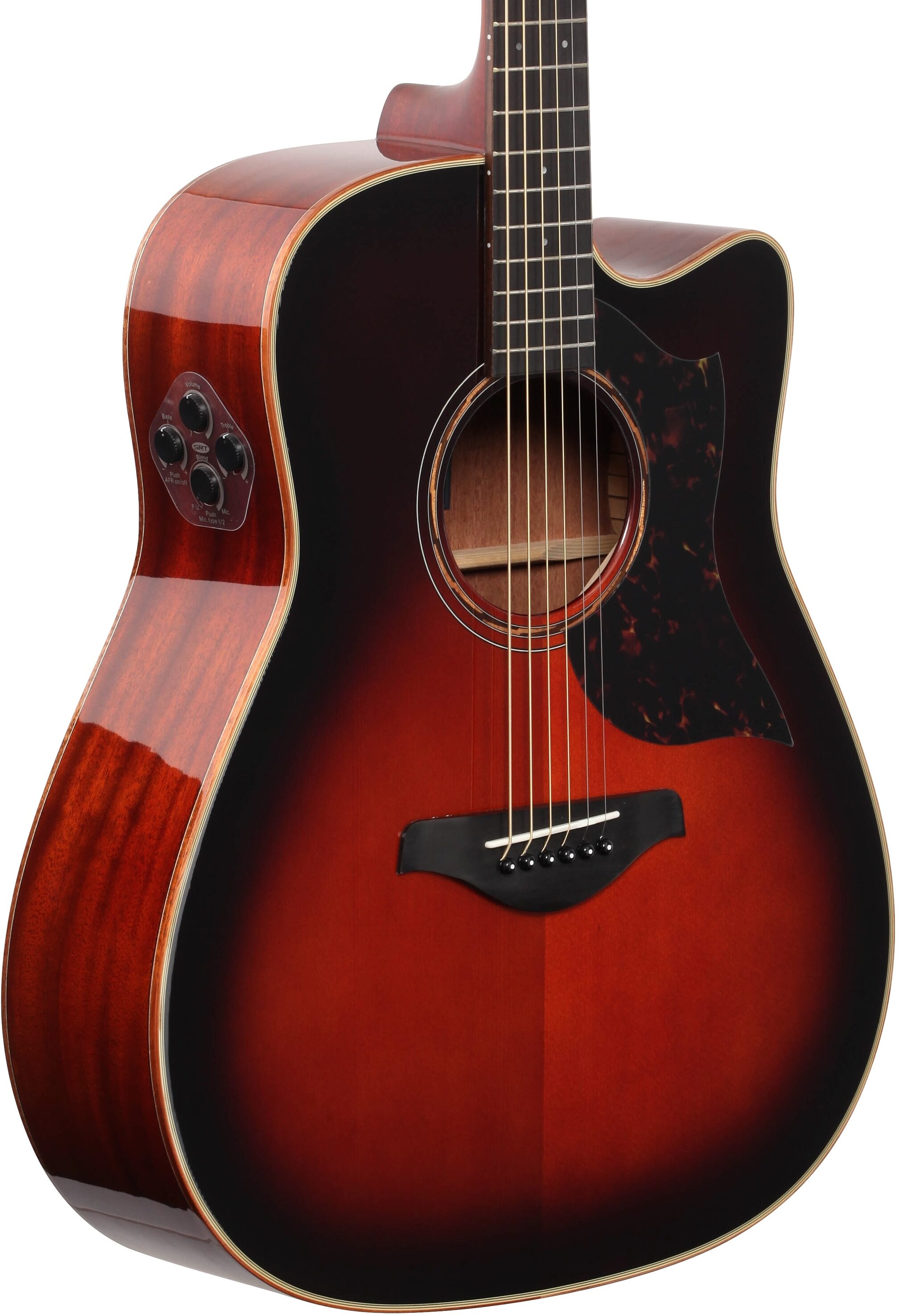 Yamaha A3M Acoustic-Electric Guitar, with Gig Bag 1 Yamaha A3M Acoustic-Electric Guitar, with Gig Bag