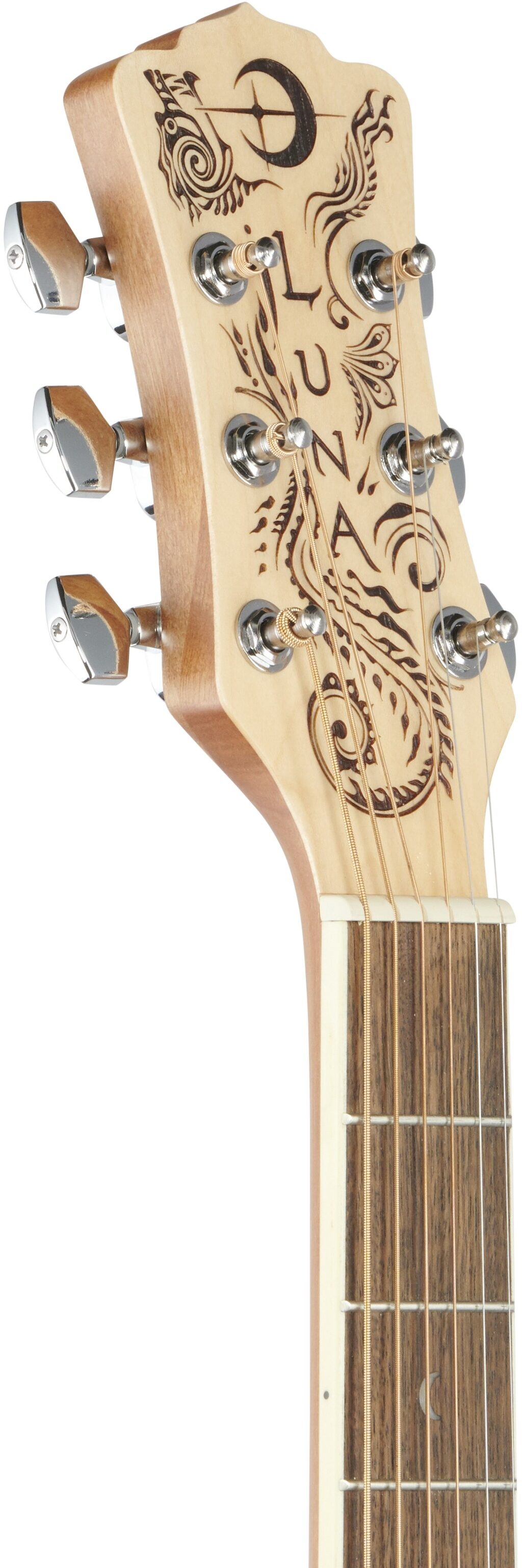 Luna Henna Dragon Acoustic-Electric Guitar 4 Luna Henna Dragon Acoustic-Electric Guitar