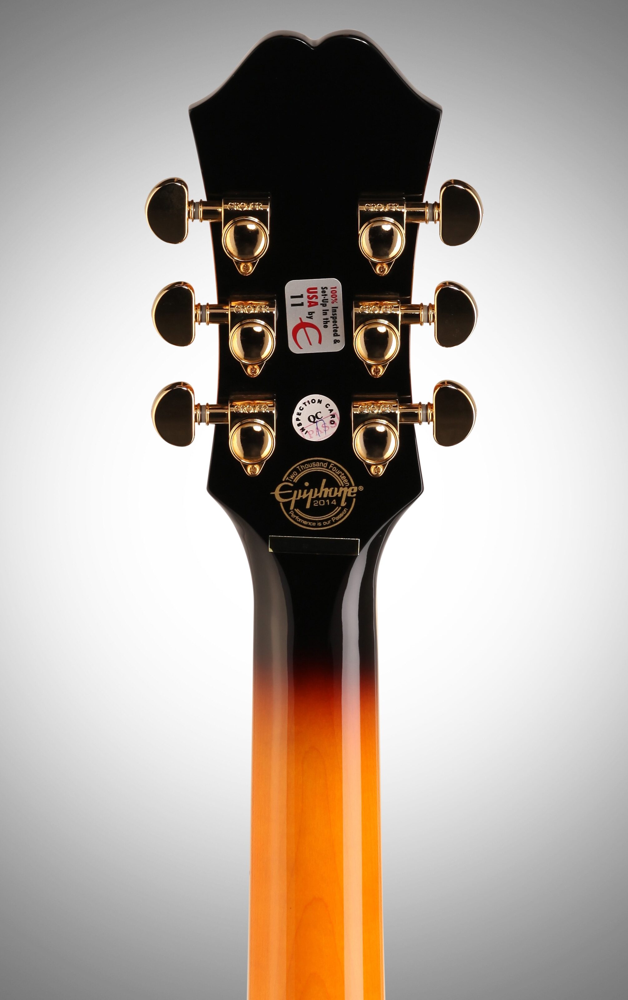 Epiphone J200 EC Studio Acoustic-Electric Guitar, Left-Handed 8 Epiphone J200 EC Studio Acoustic-Electric Guitar, Left-Handed