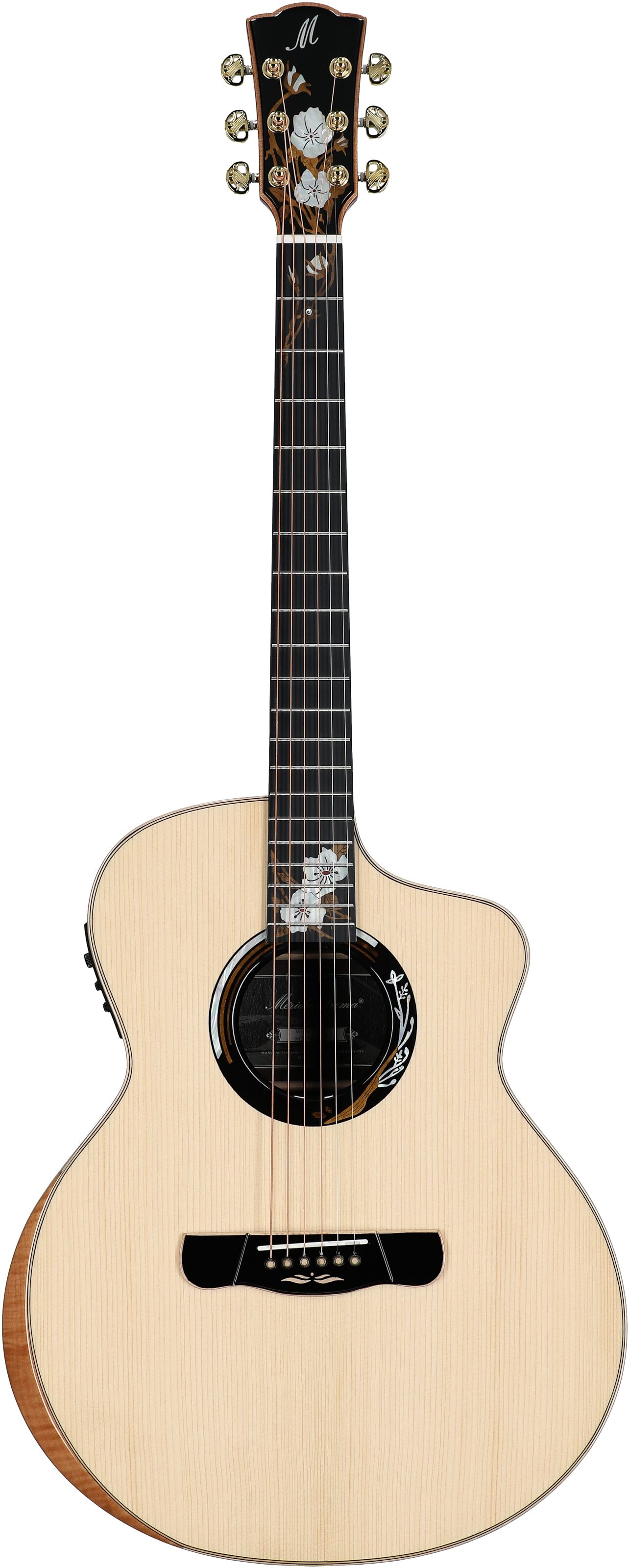 Merida Winter Grand Concert Acoustic-Electric Guitar (with Gig Bag) 2 Merida Winter Grand Concert Acoustic-Electric Guitar (with Gig Bag)