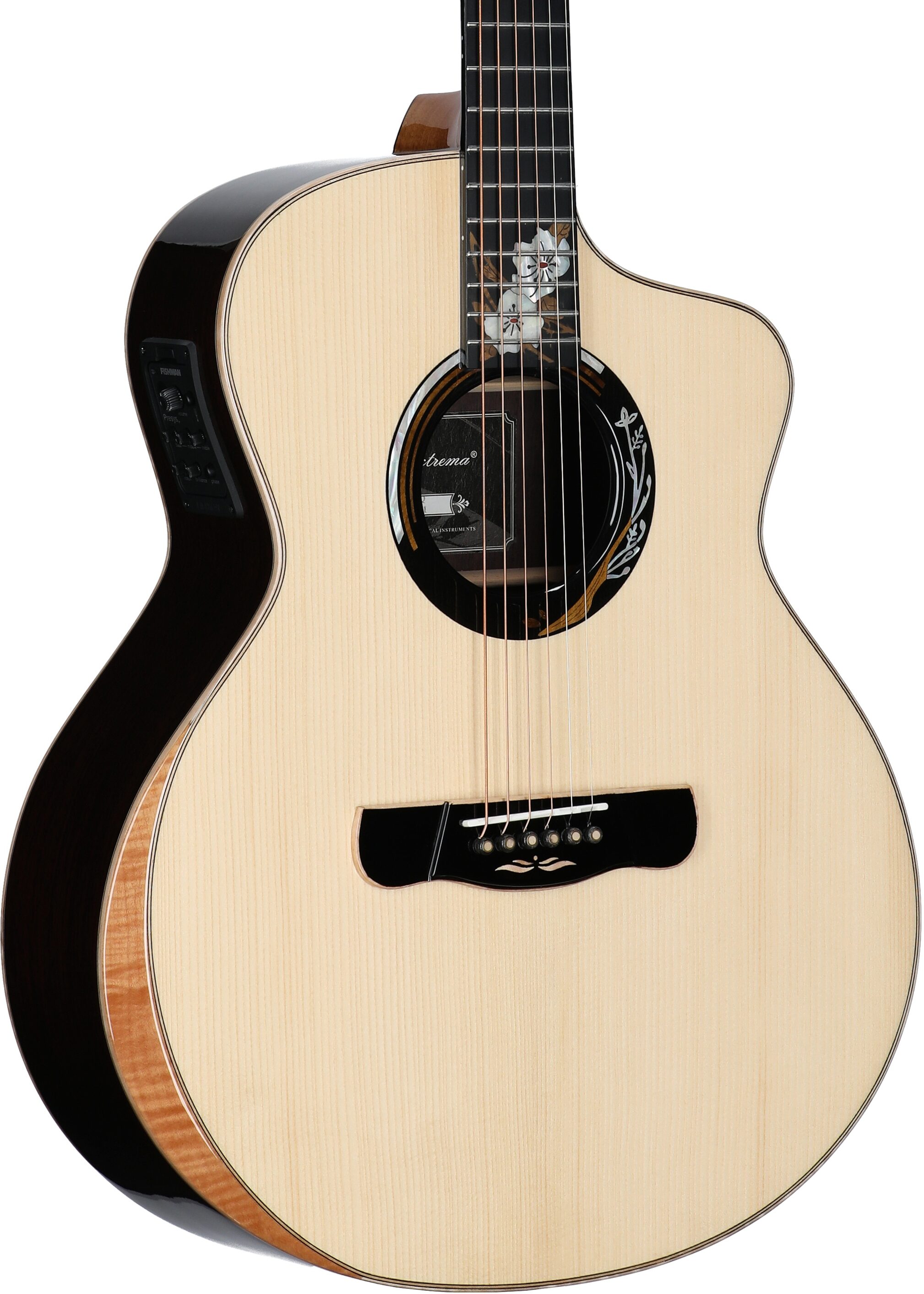 Merida Winter Grand Concert Acoustic-Electric Guitar (with Gig Bag) 1 Merida Winter Grand Concert Acoustic-Electric Guitar (with Gig Bag)