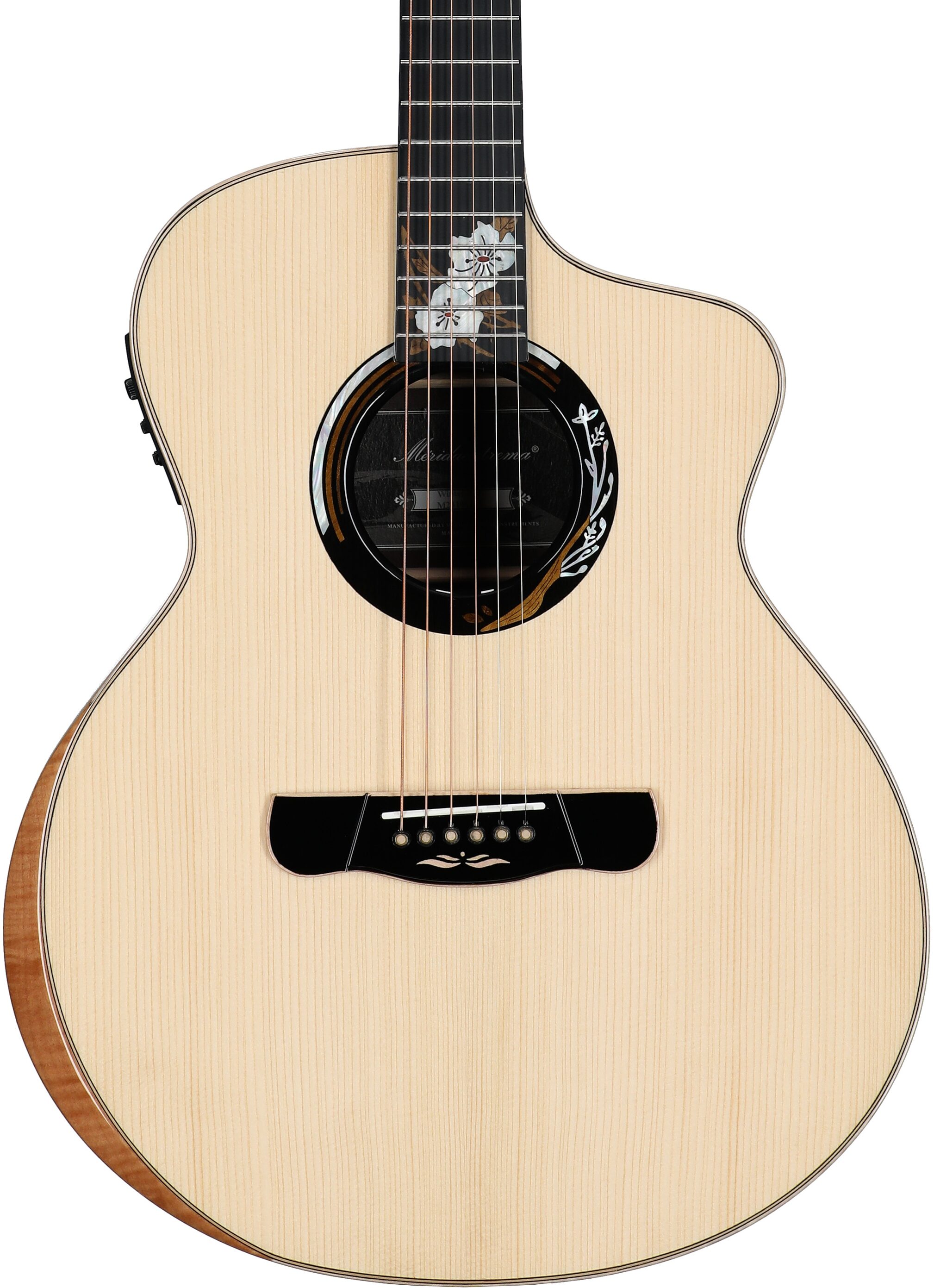 Merida Winter Grand Concert Acoustic-Electric Guitar (with Gig Bag) 5 Merida Winter Grand Concert Acoustic-Electric Guitar (with Gig Bag)