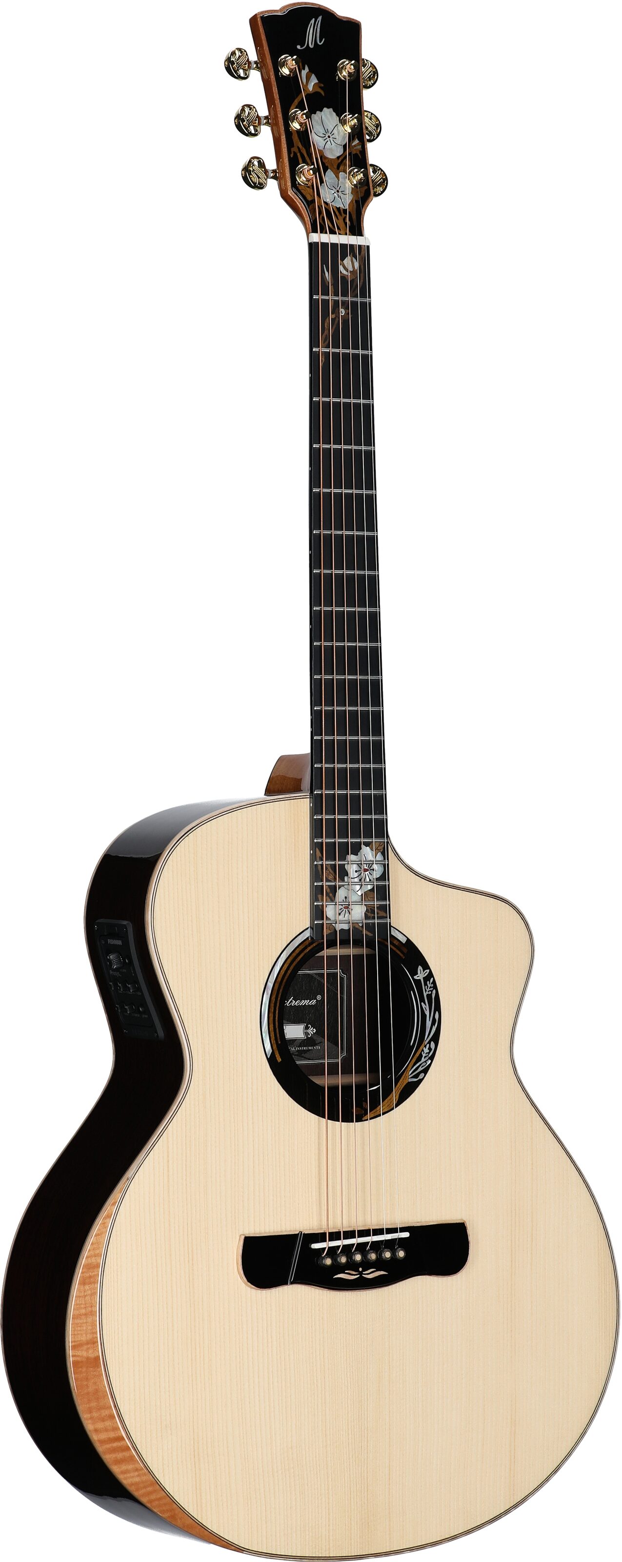 Merida Winter Grand Concert Acoustic-Electric Guitar (with Gig Bag) 6 Merida Winter Grand Concert Acoustic-Electric Guitar (with Gig Bag)