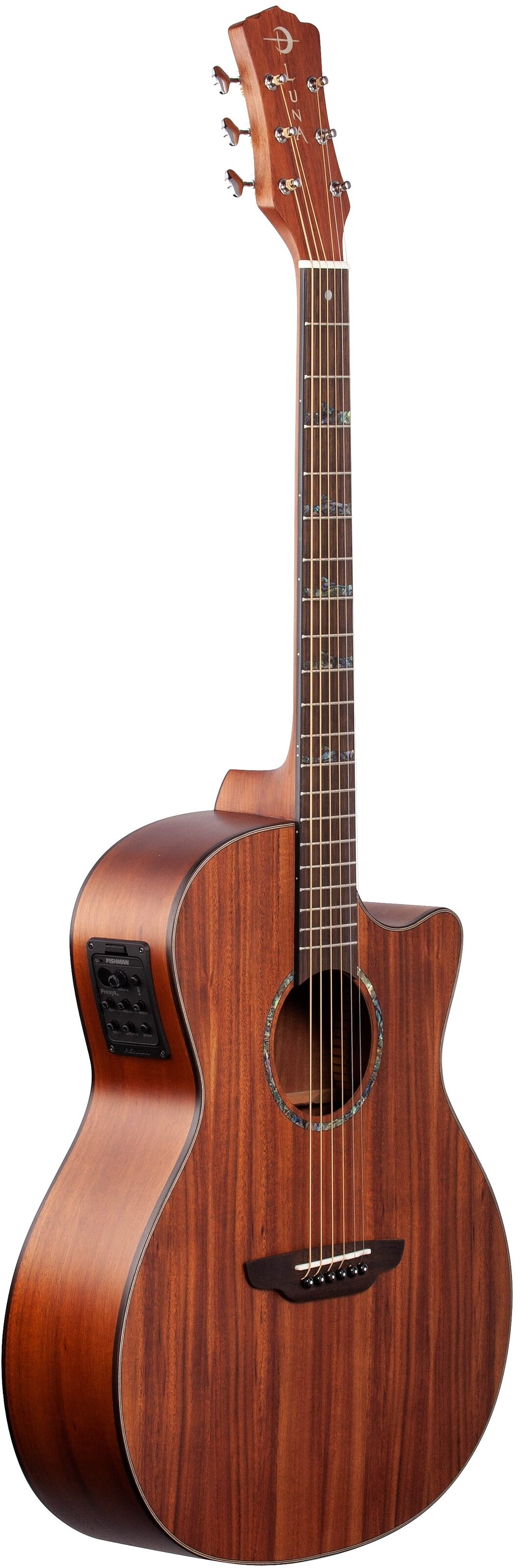 Luna High Tide Koa GC Acoustic-Electric Guitar 6 Luna High Tide Koa GC Acoustic-Electric Guitar