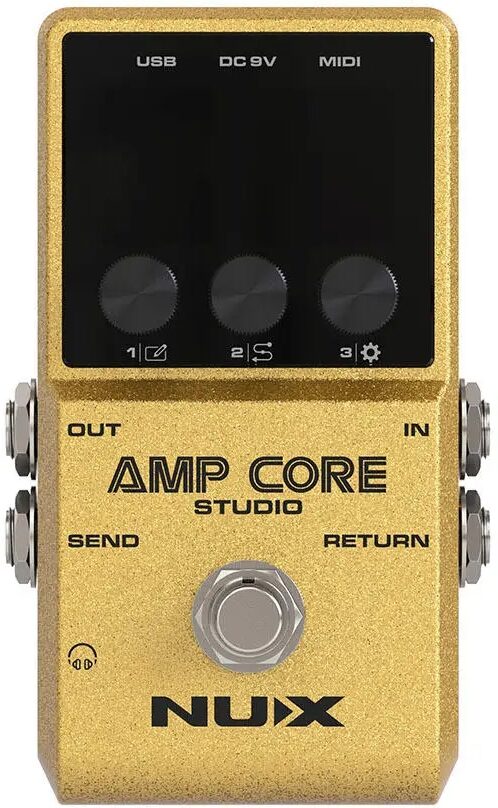 NUX Amp Core Studio Modeler Pedal 1 NUX Amp Core Studio Modeler Pedal
