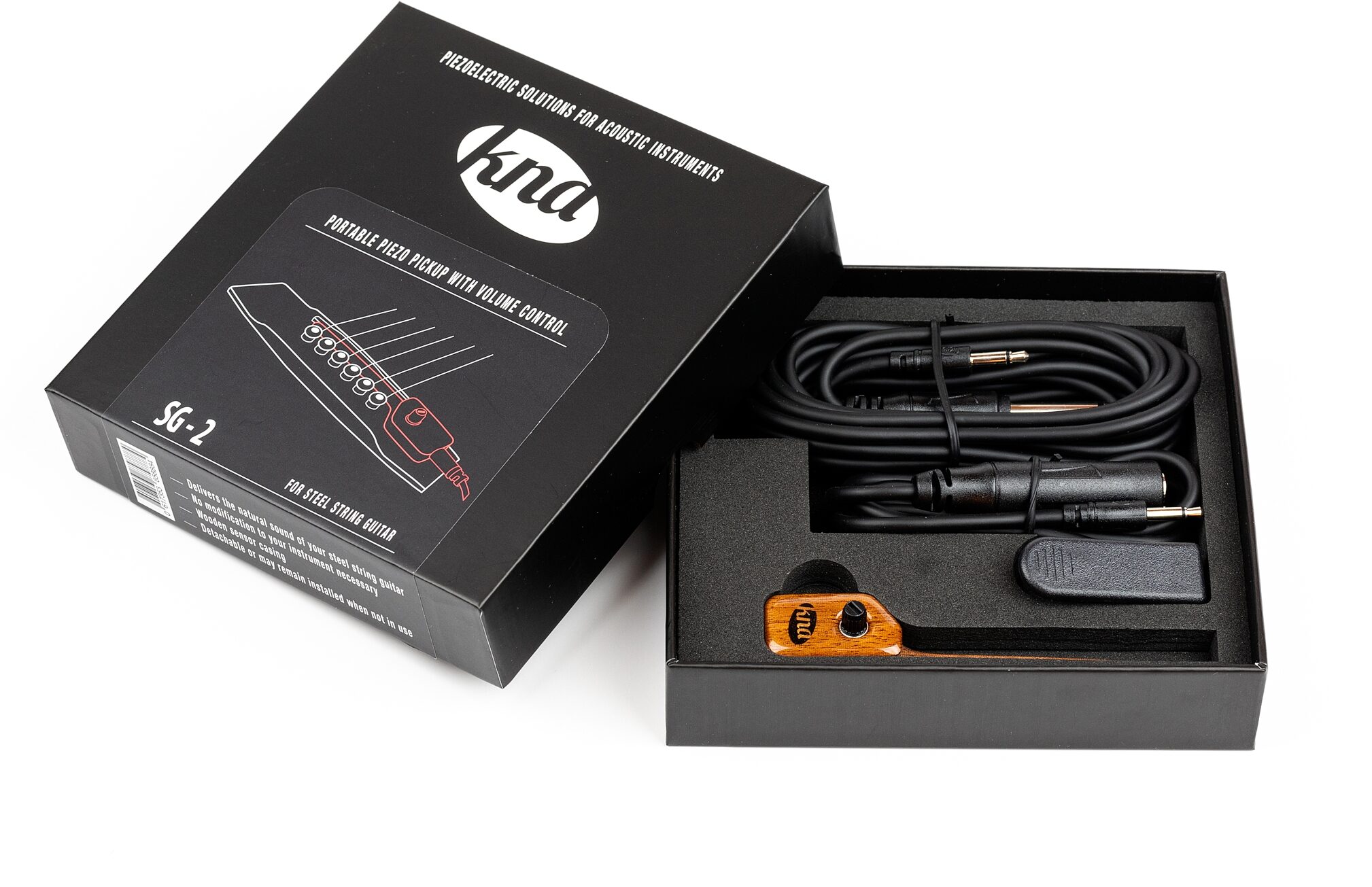KNA SG-2 Portable Piezo Pickup with Volume Control 2 KNA SG-2 Portable Piezo Pickup with Volume Control