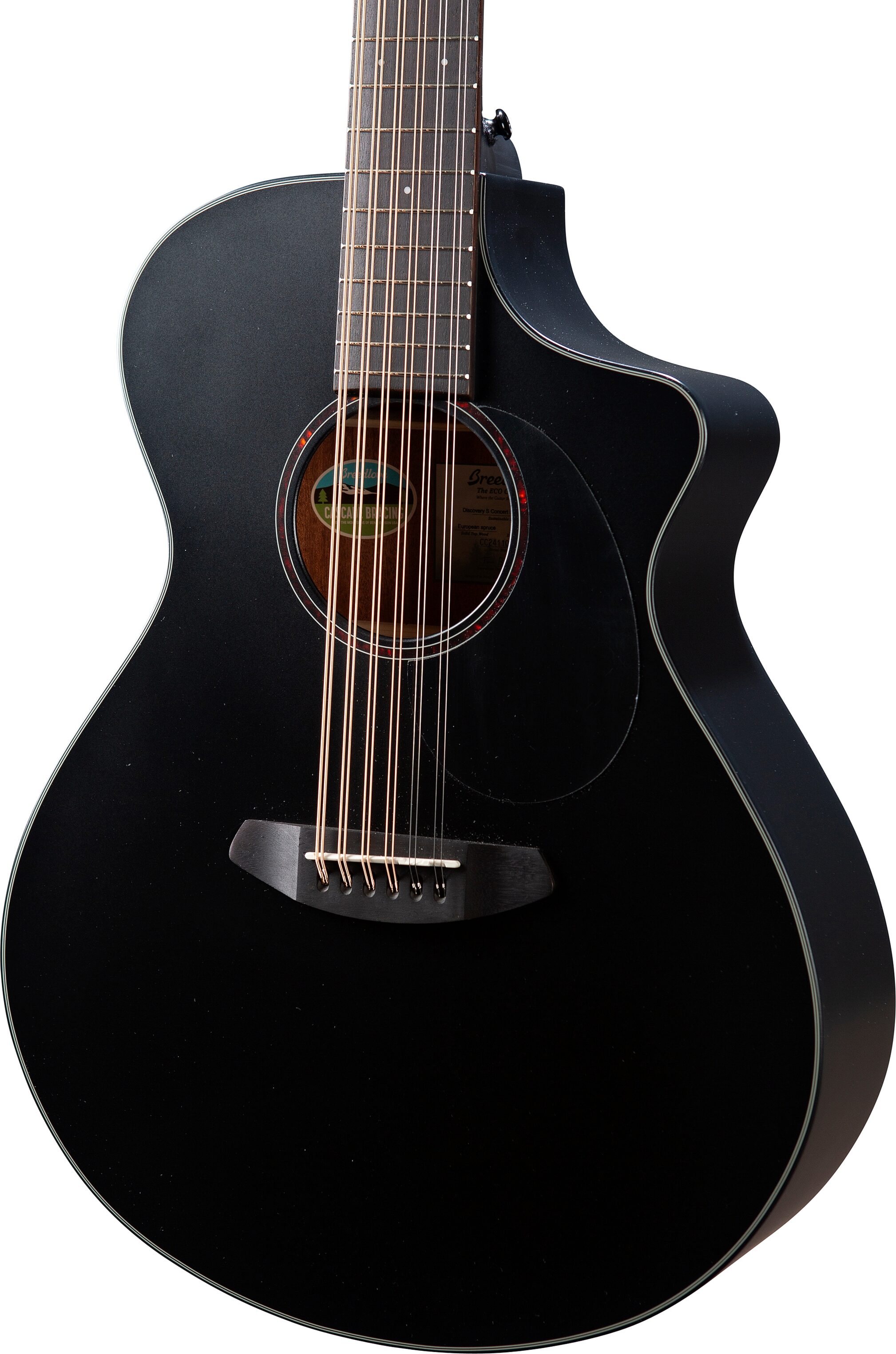 Breedlove Discovery S Concert Double Course CE Acoustic-Electric Guitar, 12-String 1 Breedlove Discovery S Concert Double Course CE Acoustic-Electric Guitar, 12-String