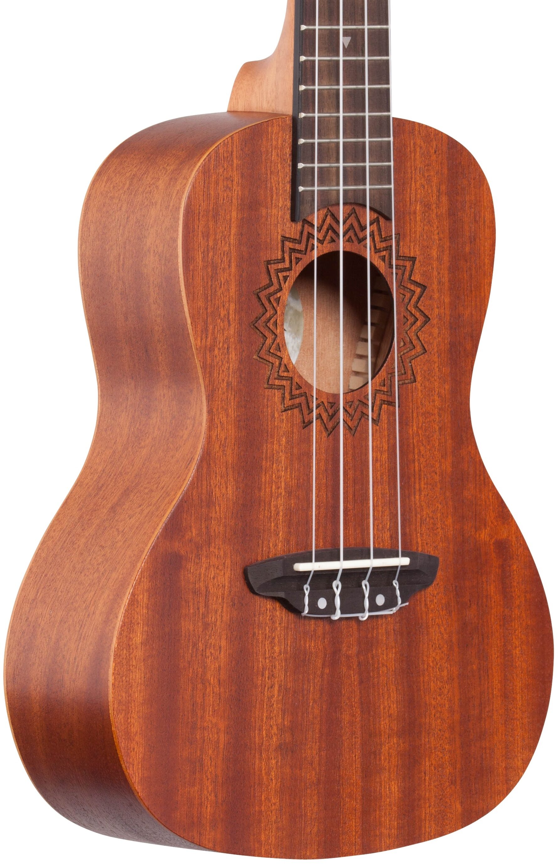 Luna Concert Ukulele Vintage Mahogany