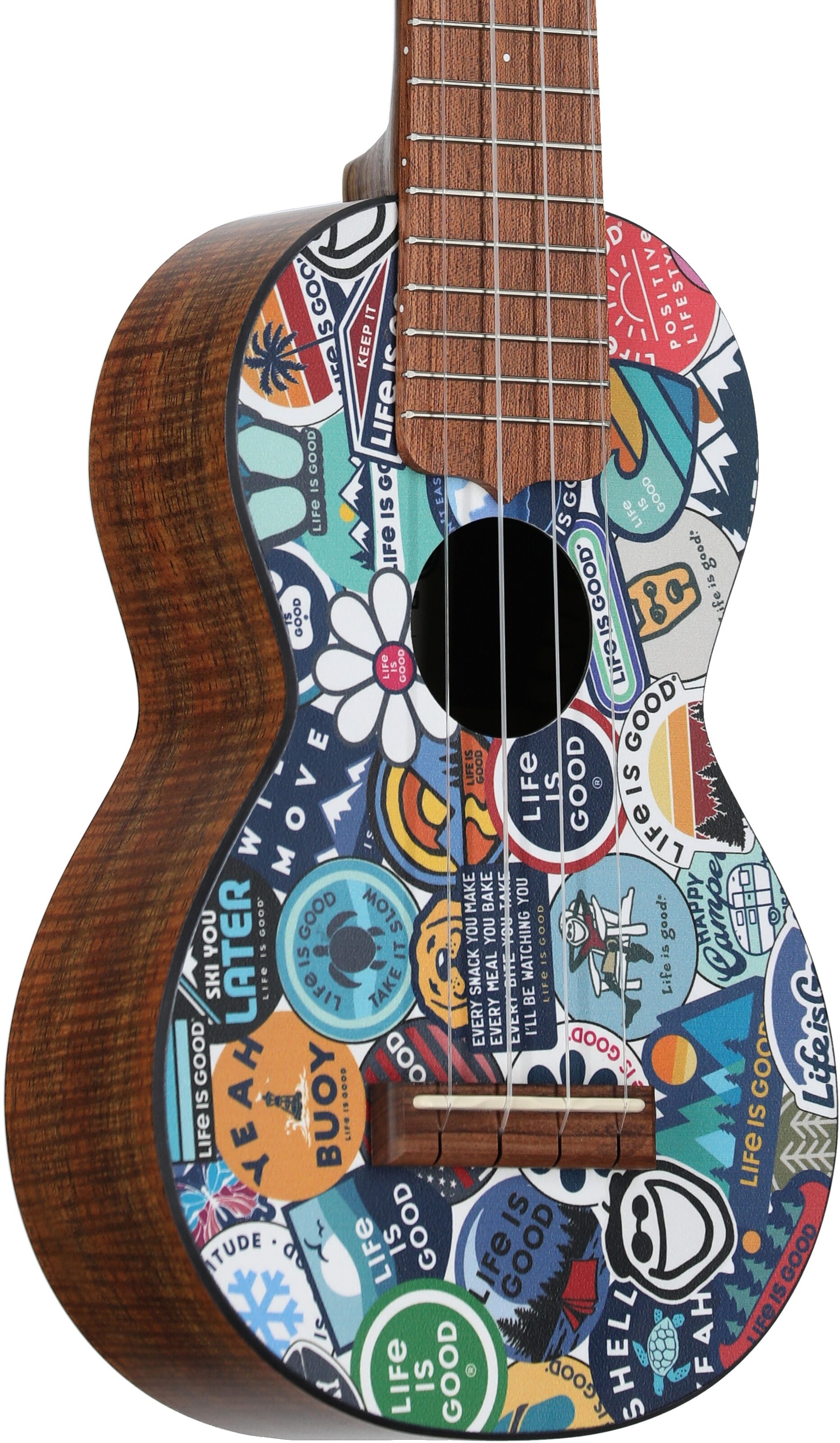 Martin 0XK Life is Good Ukulele (with Gig Bag) 2 Martin 0XK Life is Good Ukulele (with Gig Bag)